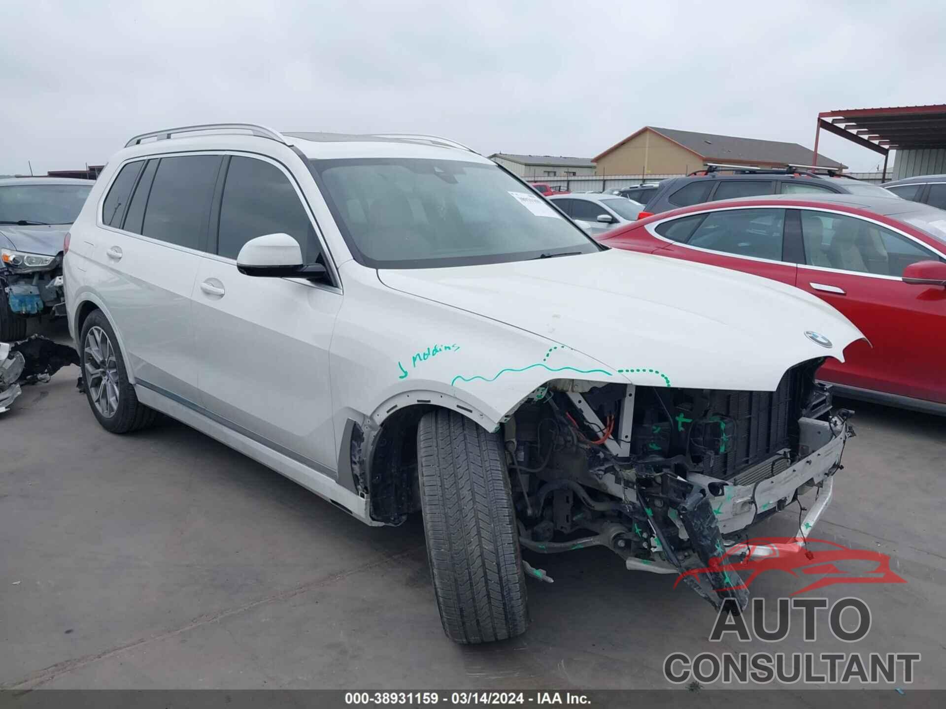 BMW X7 2019 - 5UXCW2C50KL084920