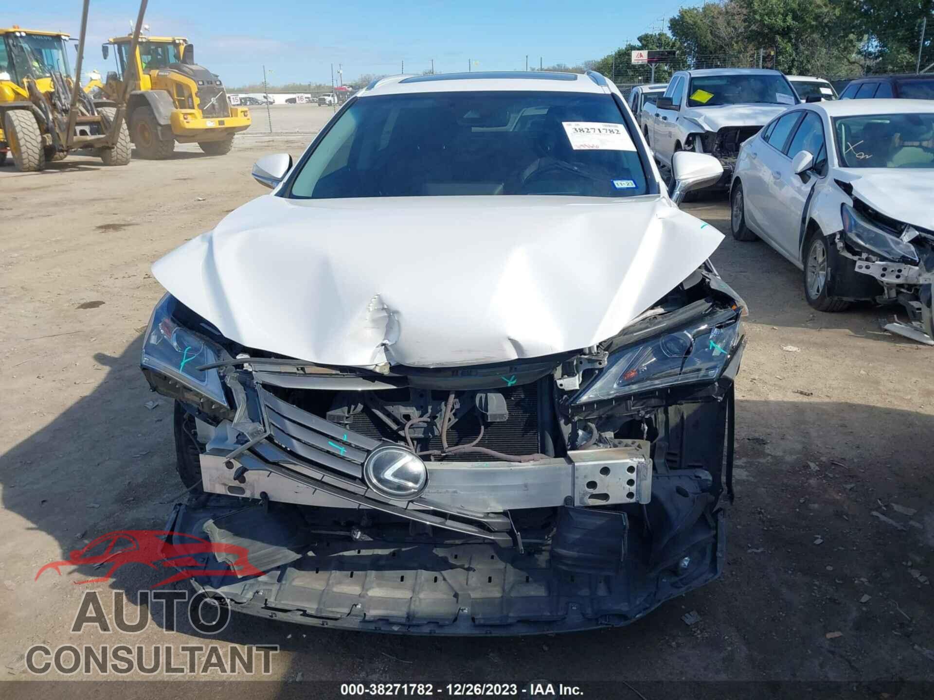 LEXUS RX 350 2017 - 2T2BZMCA6HC112616