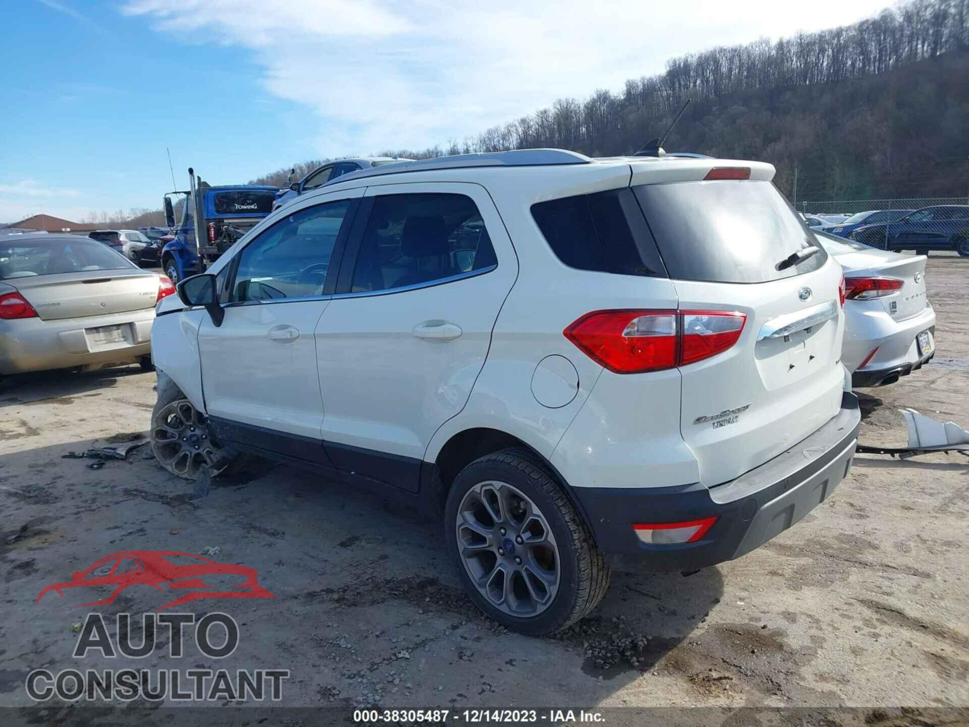 FORD ECOSPORT 2019 - MAJ6S3KL2KC281982