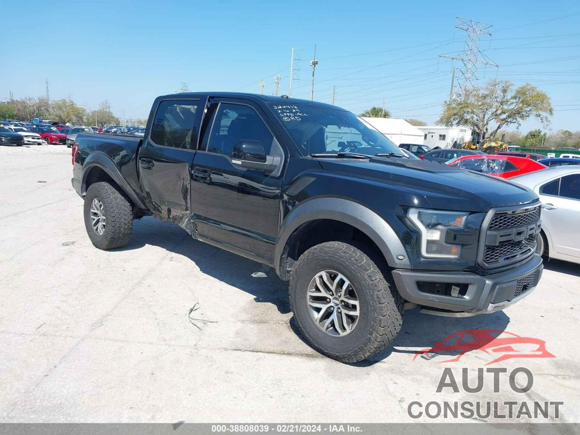 FORD F-150 2018 - 1FTFW1RG0JFD24577