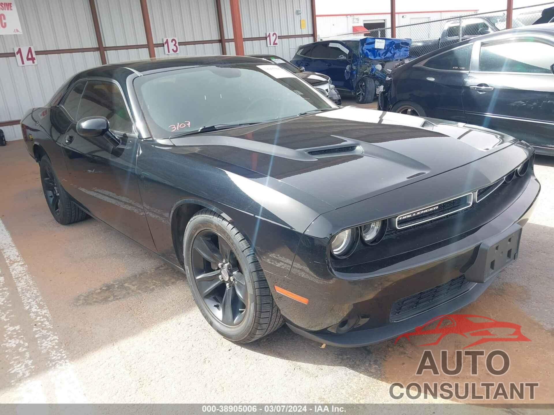 DODGE CHALLENGER 2016 - 2C3CDZAG2GH338110