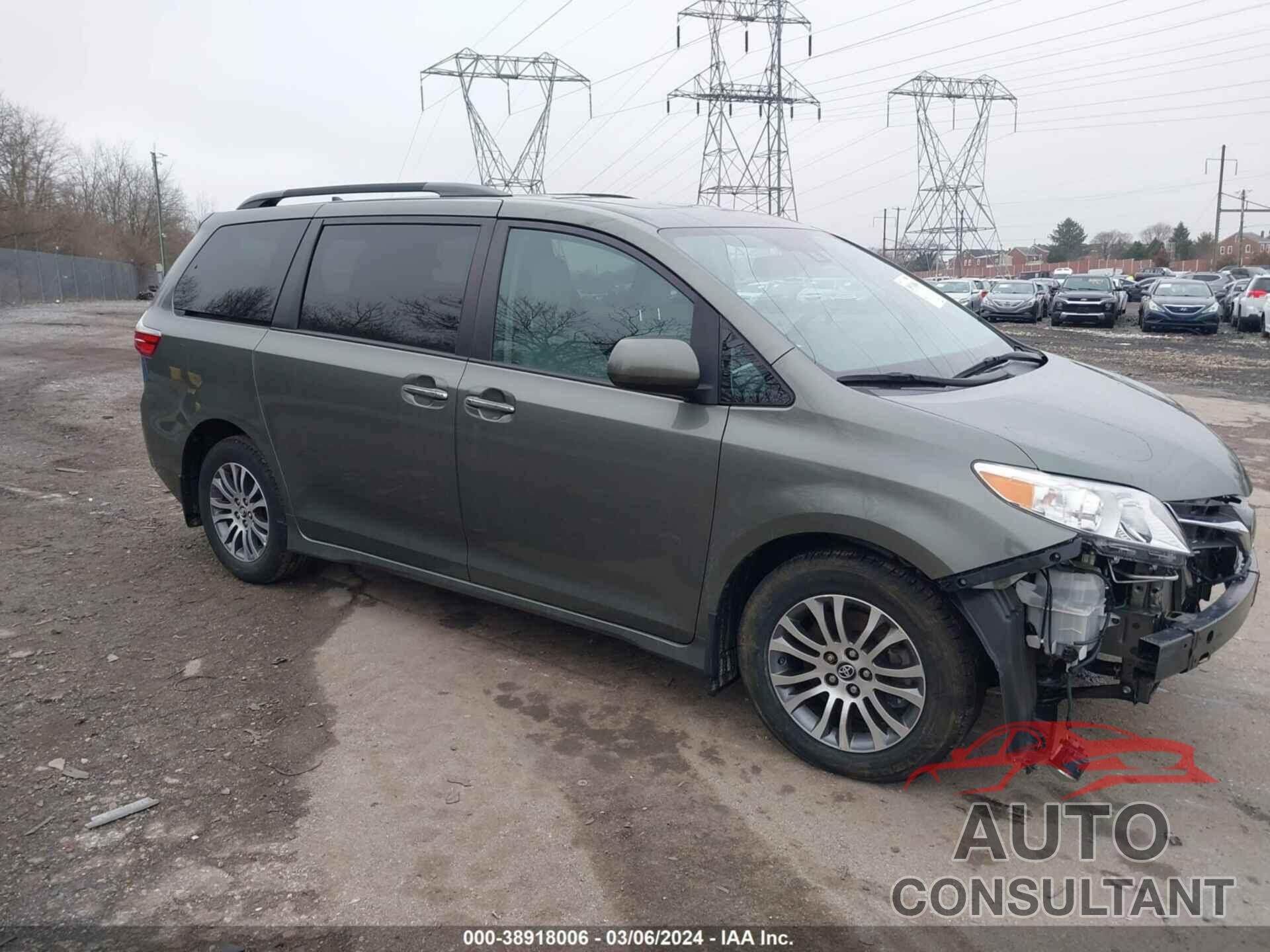 TOYOTA SIENNA 2020 - 5TDYZ3DC7LS055190