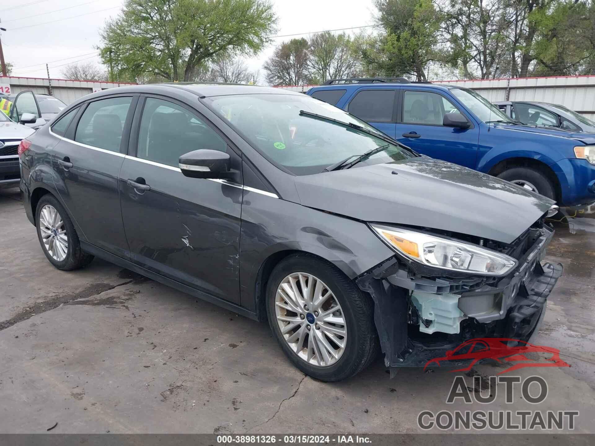 FORD FOCUS 2017 - 1FADP3J21HL347545