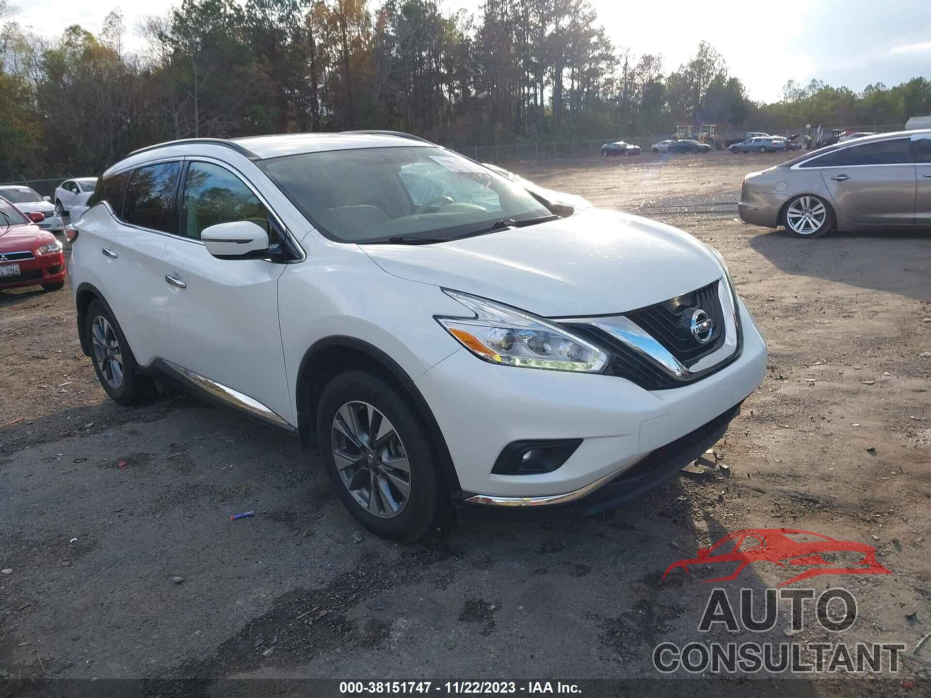 NISSAN MURANO 2017 - 5N1AZ2MG1HN146205