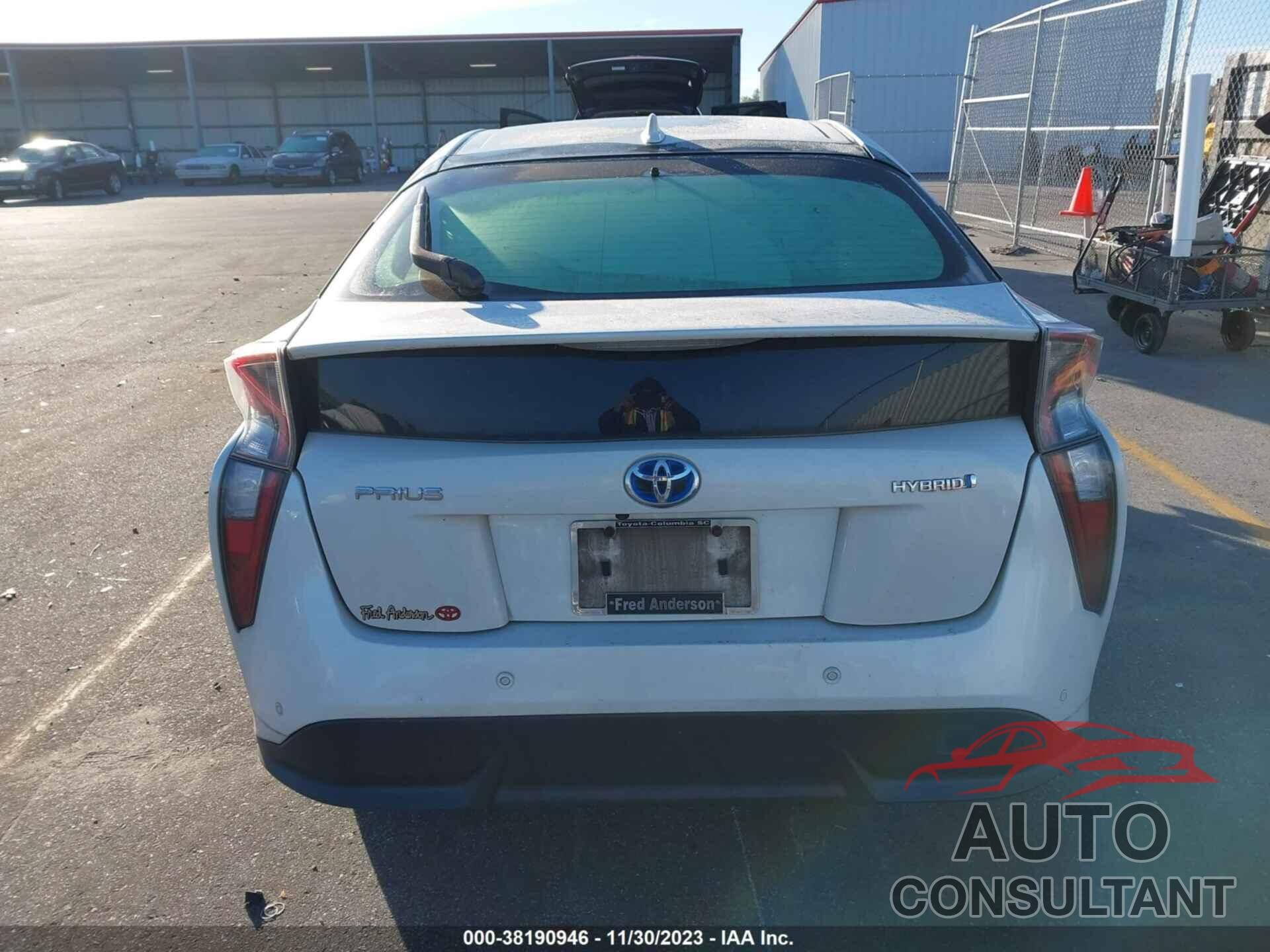 TOYOTA PRIUS 2017 - JTDKARFU4H3047482