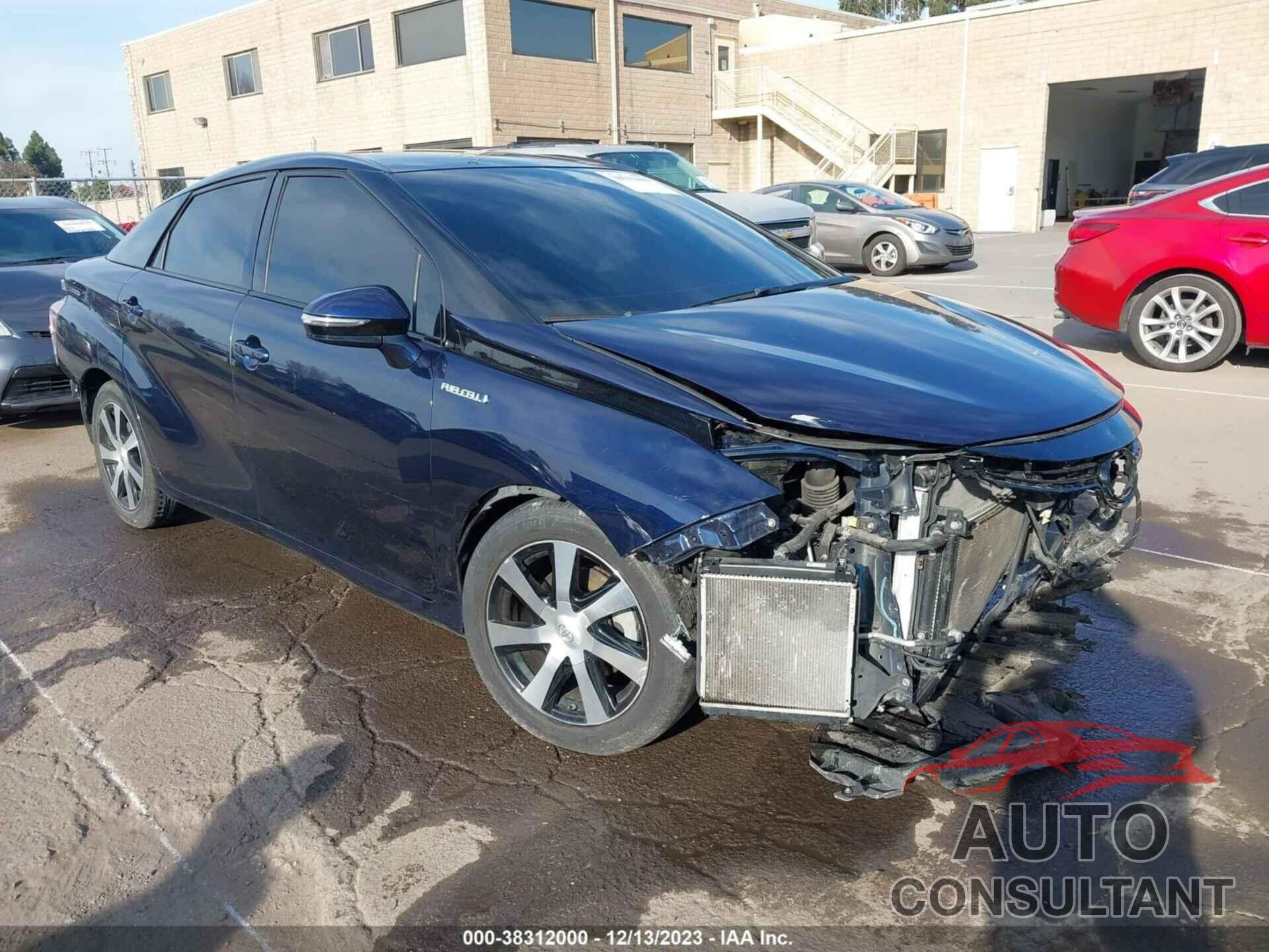 TOYOTA MIRAI 2017 - JTDBVRBD8HA001854
