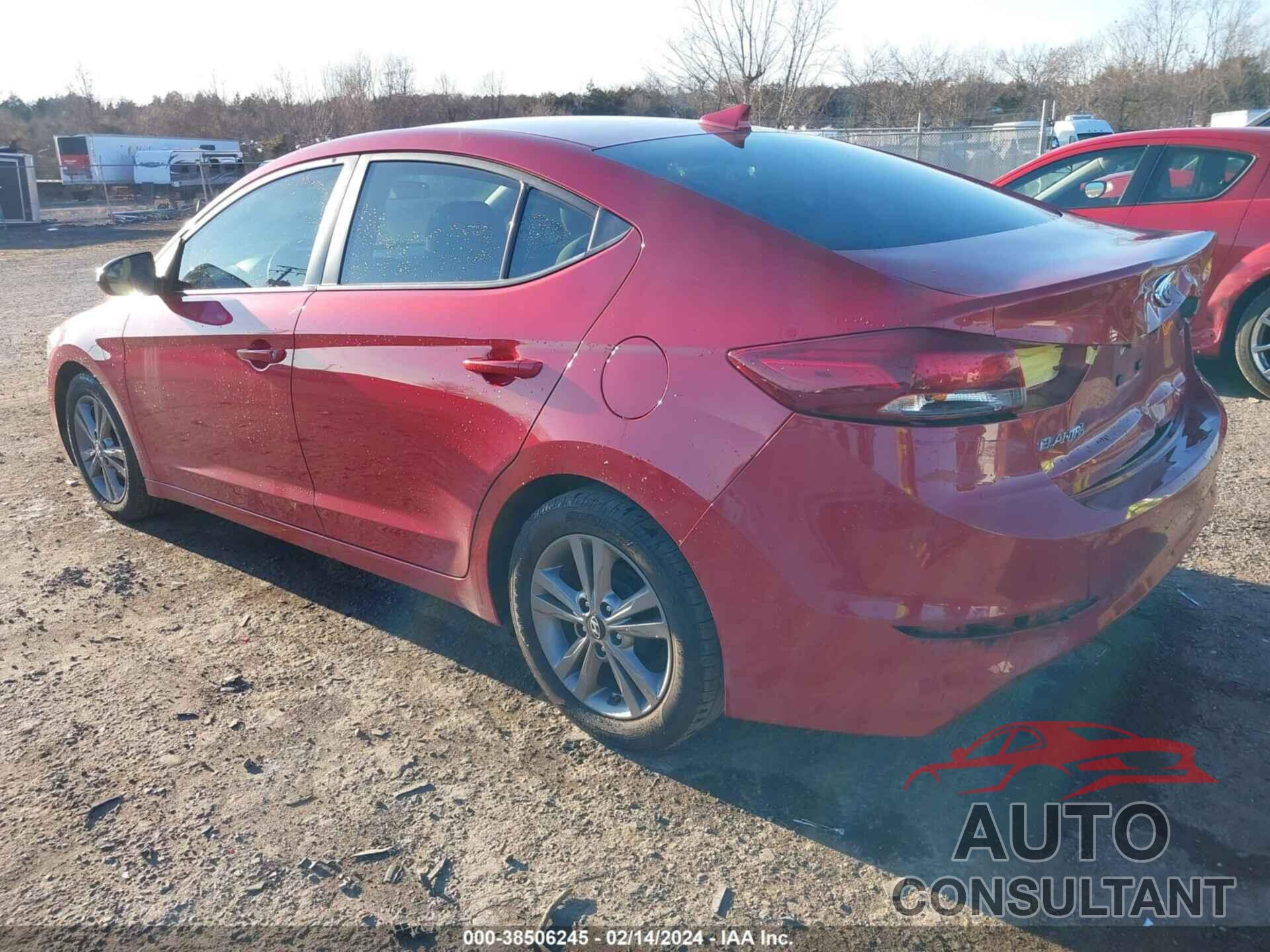 HYUNDAI ELANTRA 2017 - 5NPD84LF4HH170815