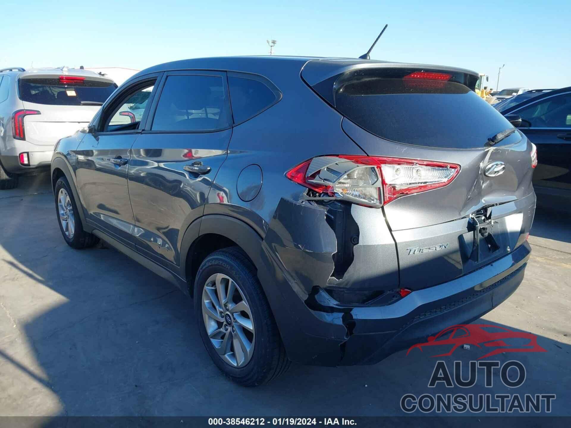 HYUNDAI TUCSON 2018 - KM8J23A43JU756929