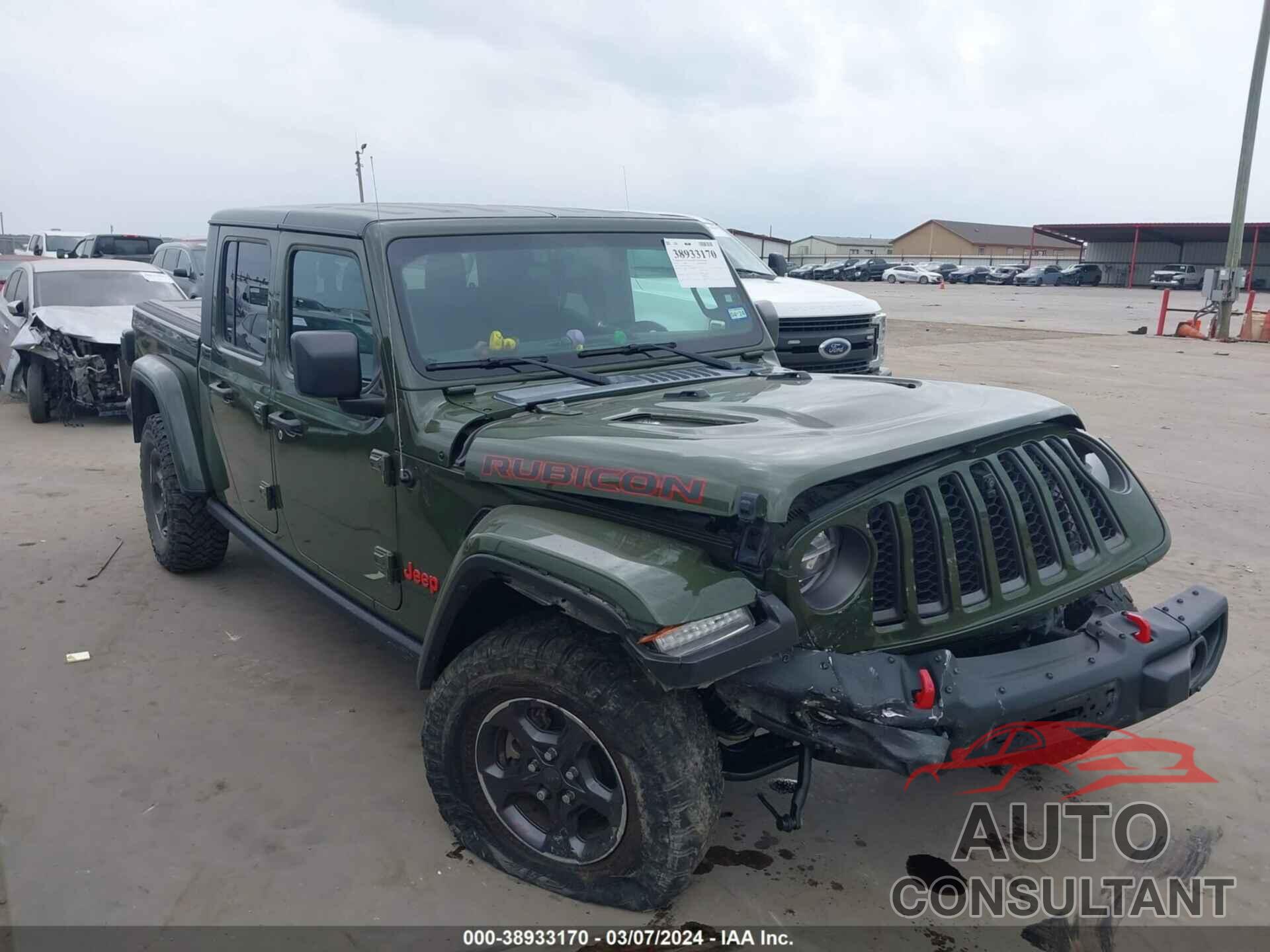 JEEP GLADIATOR 2021 - 1C6JJTBG9ML562665