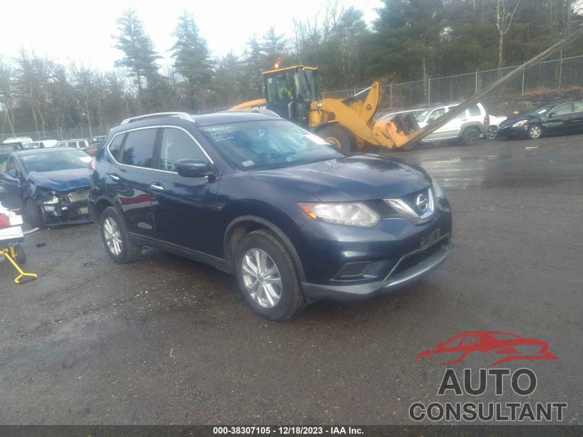 NISSAN ROGUE 2016 - KNMAT2MV3GP668602