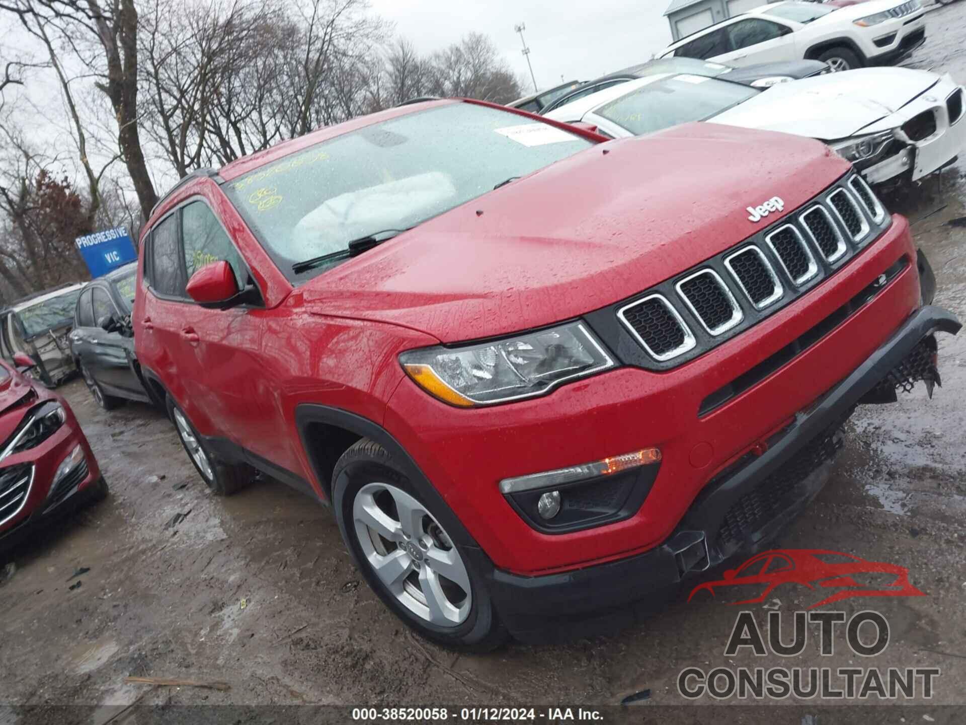 JEEP COMPASS 2018 - 3C4NJCBB7JT165177