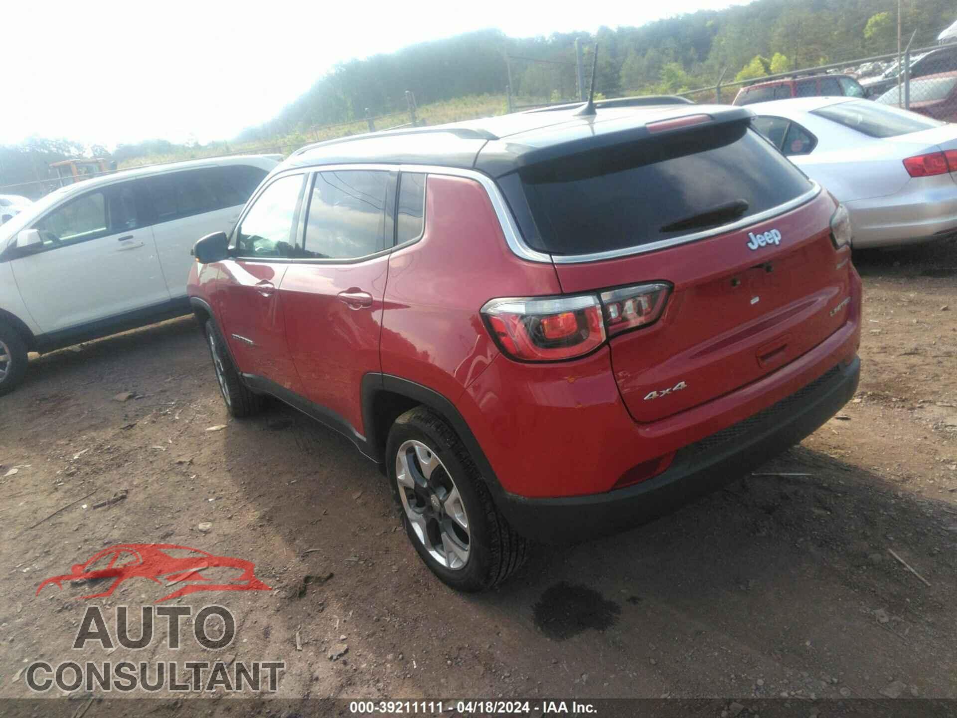 JEEP COMPASS 2018 - 3C4NJDCB2JT397903
