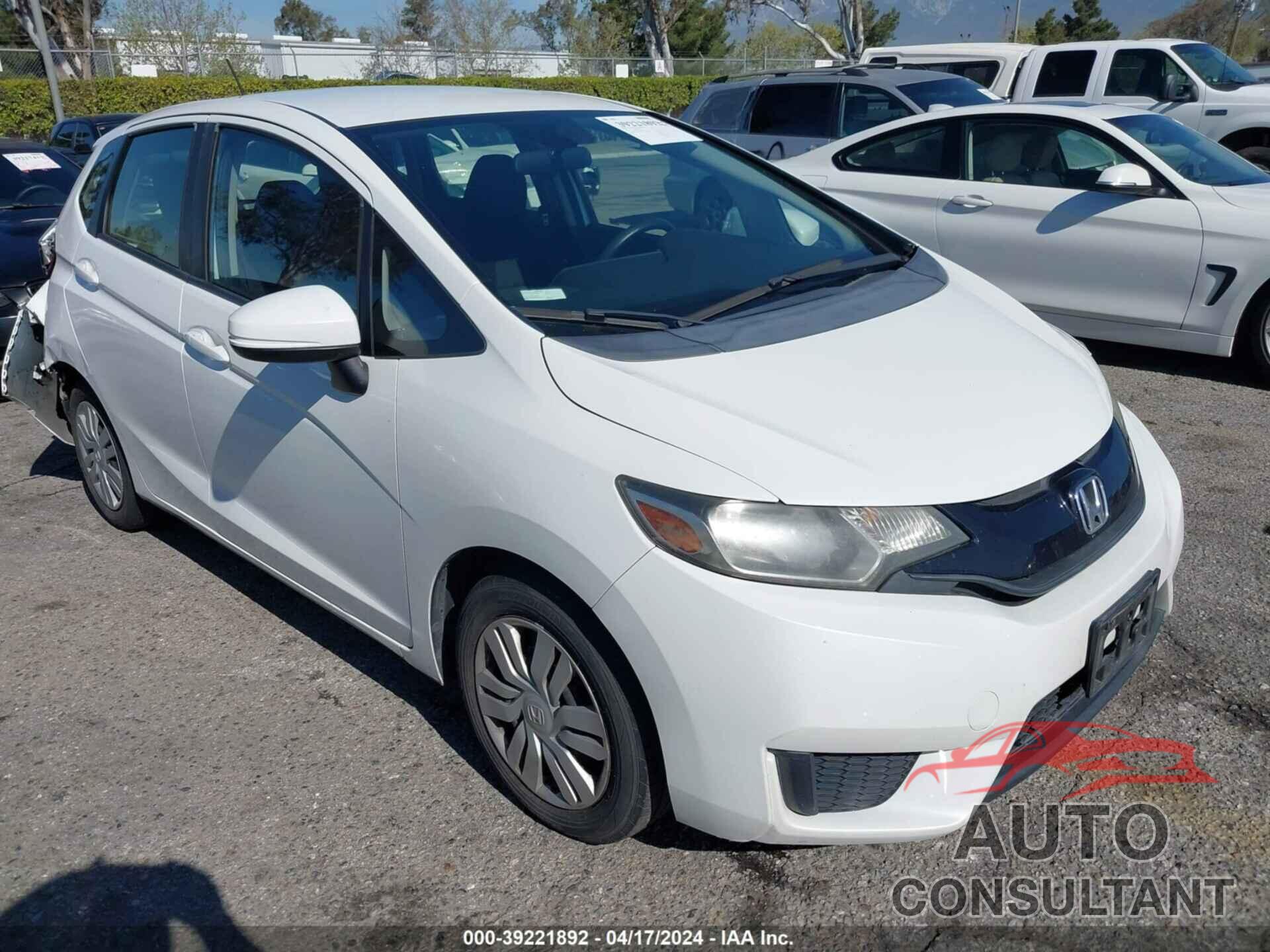 HONDA FIT 2016 - JHMGK5H51GX026063