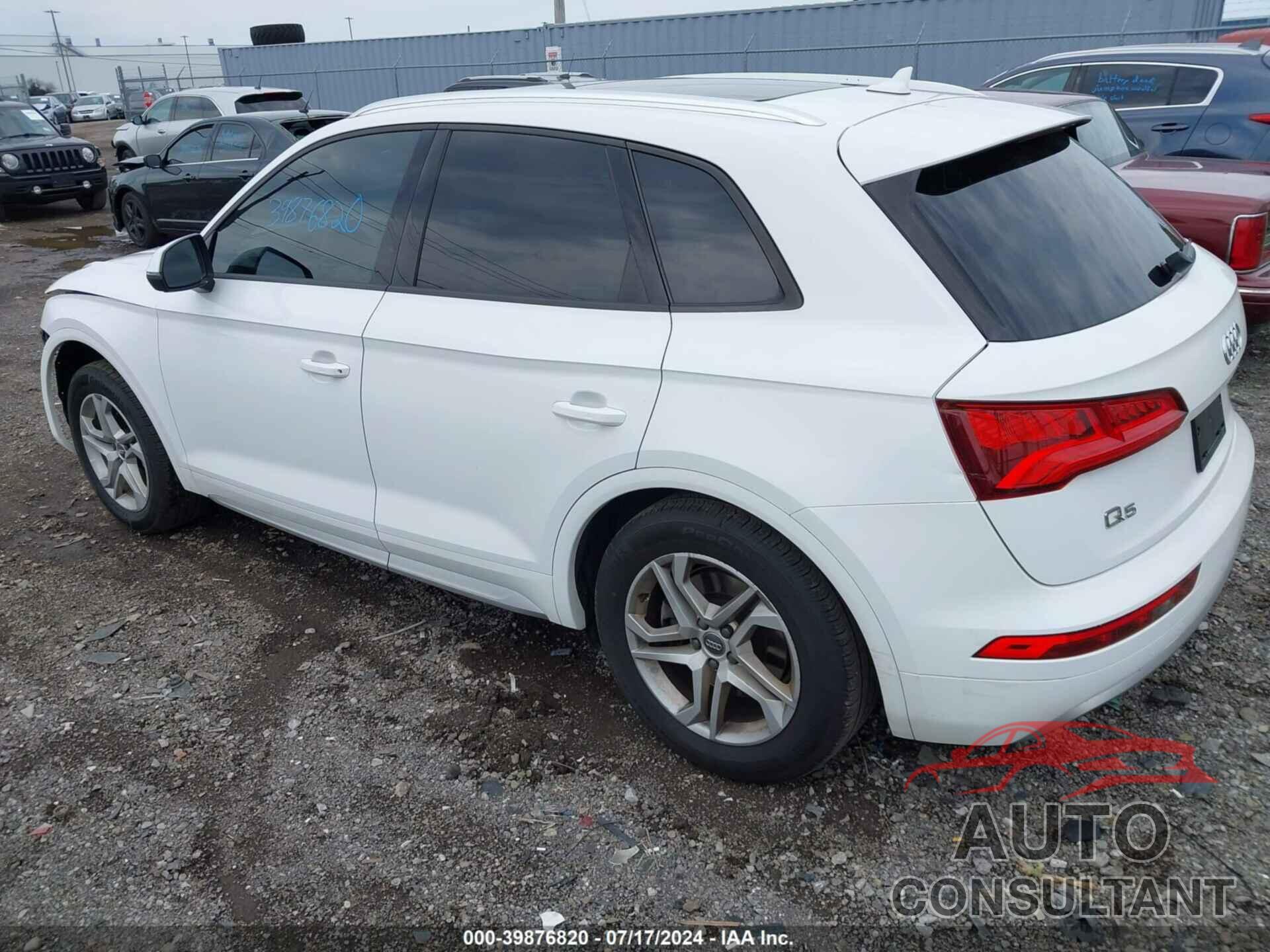 AUDI Q5 2018 - WA1ANAFY8J2005536