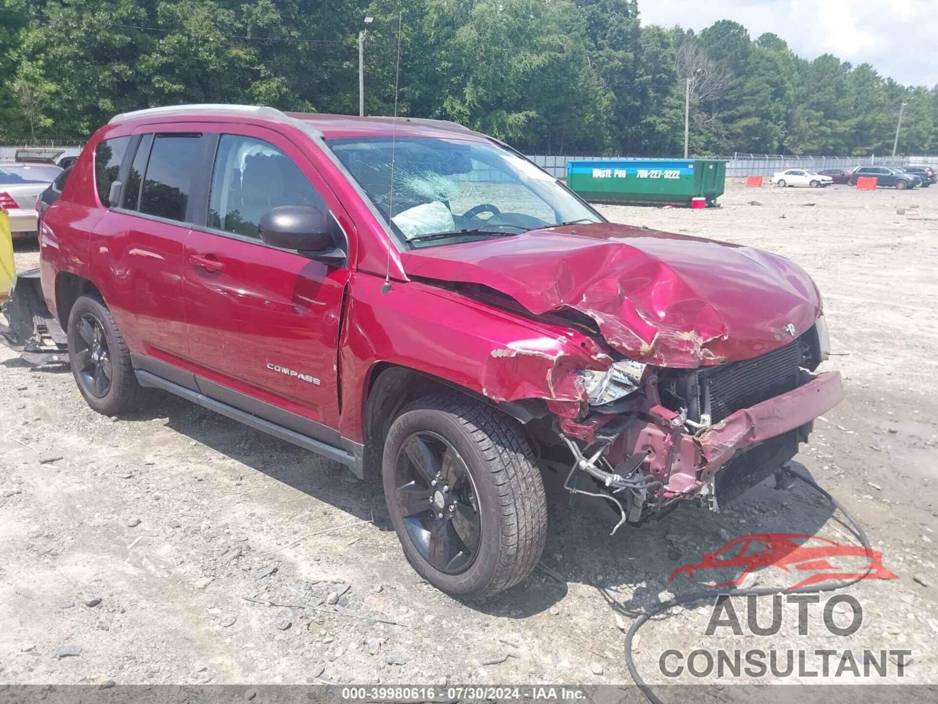 JEEP COMPASS 2017 - 1C4NJDBB6HD144102