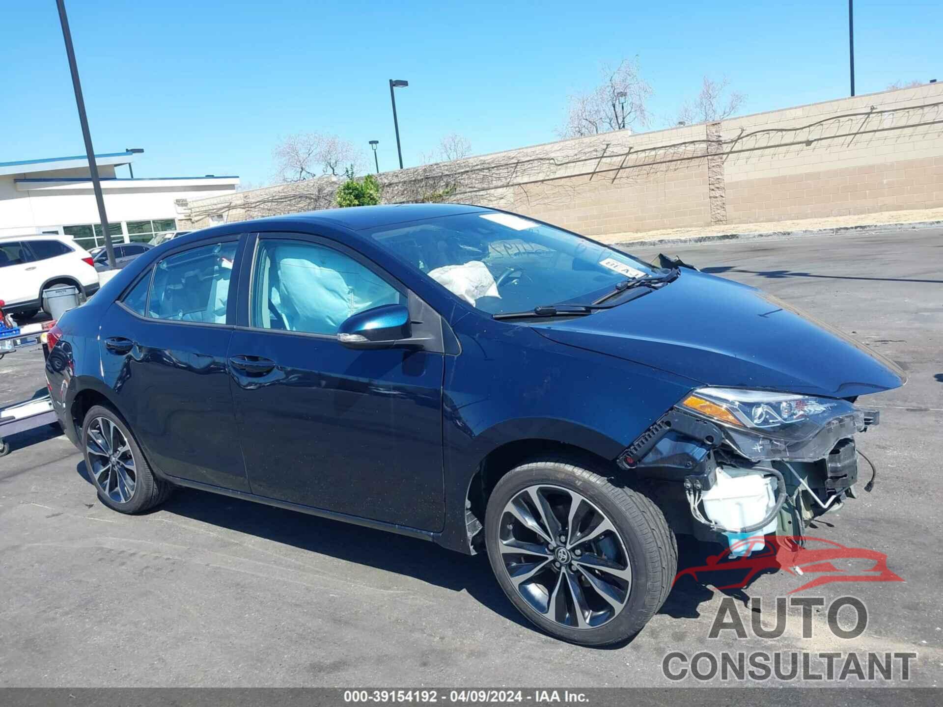 TOYOTA COROLLA 2018 - 5YFBURHE6JP788520