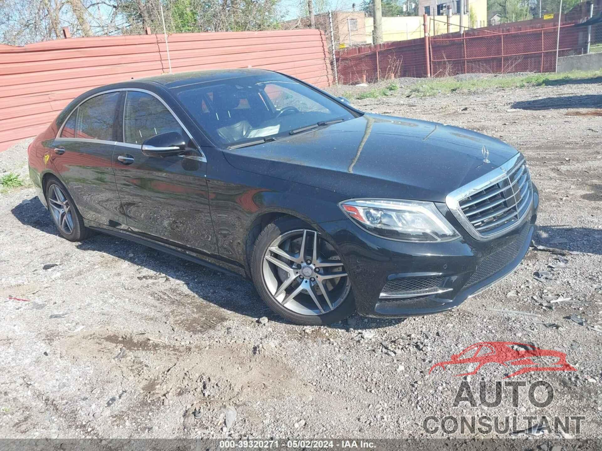 MERCEDES-BENZ S 550 2016 - WDDUG8FB6GA264628