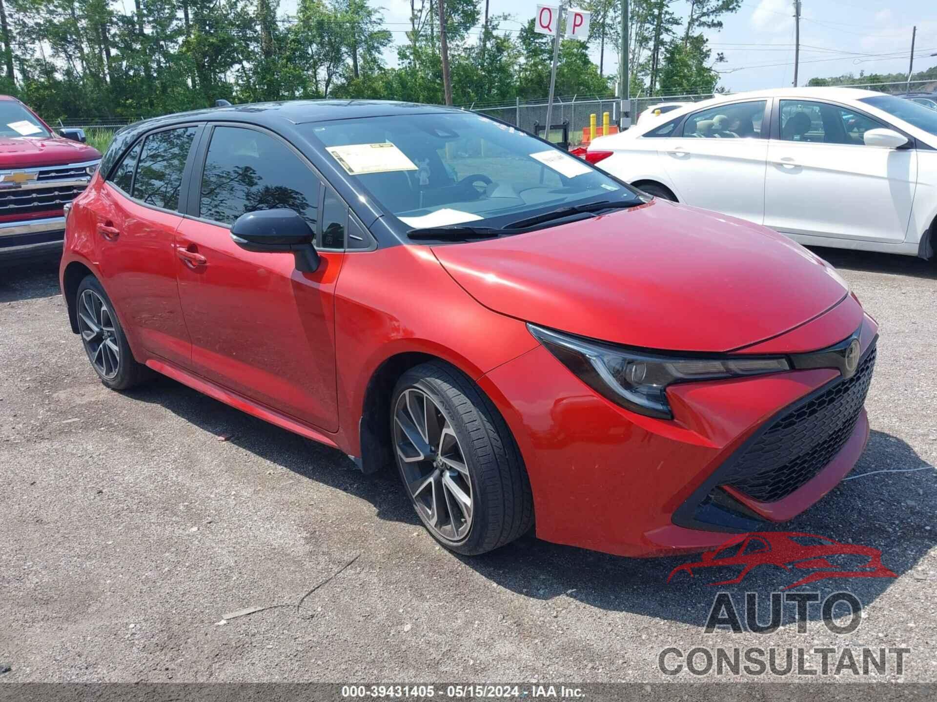 TOYOTA COROLLA 2020 - JTNC4RBE8L3083304
