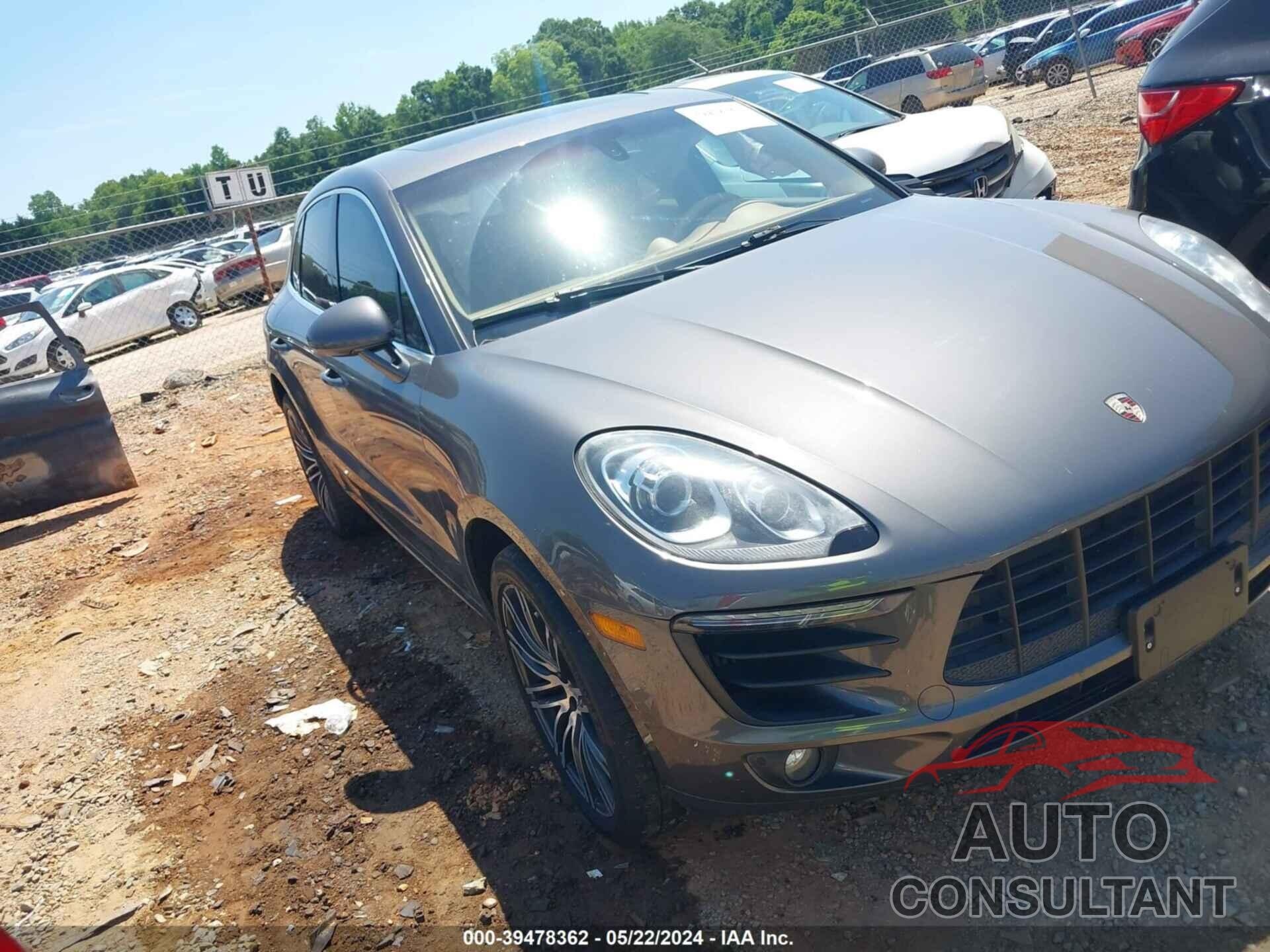 PORSCHE MACAN 2016 - WP1AB2A50GLB51187