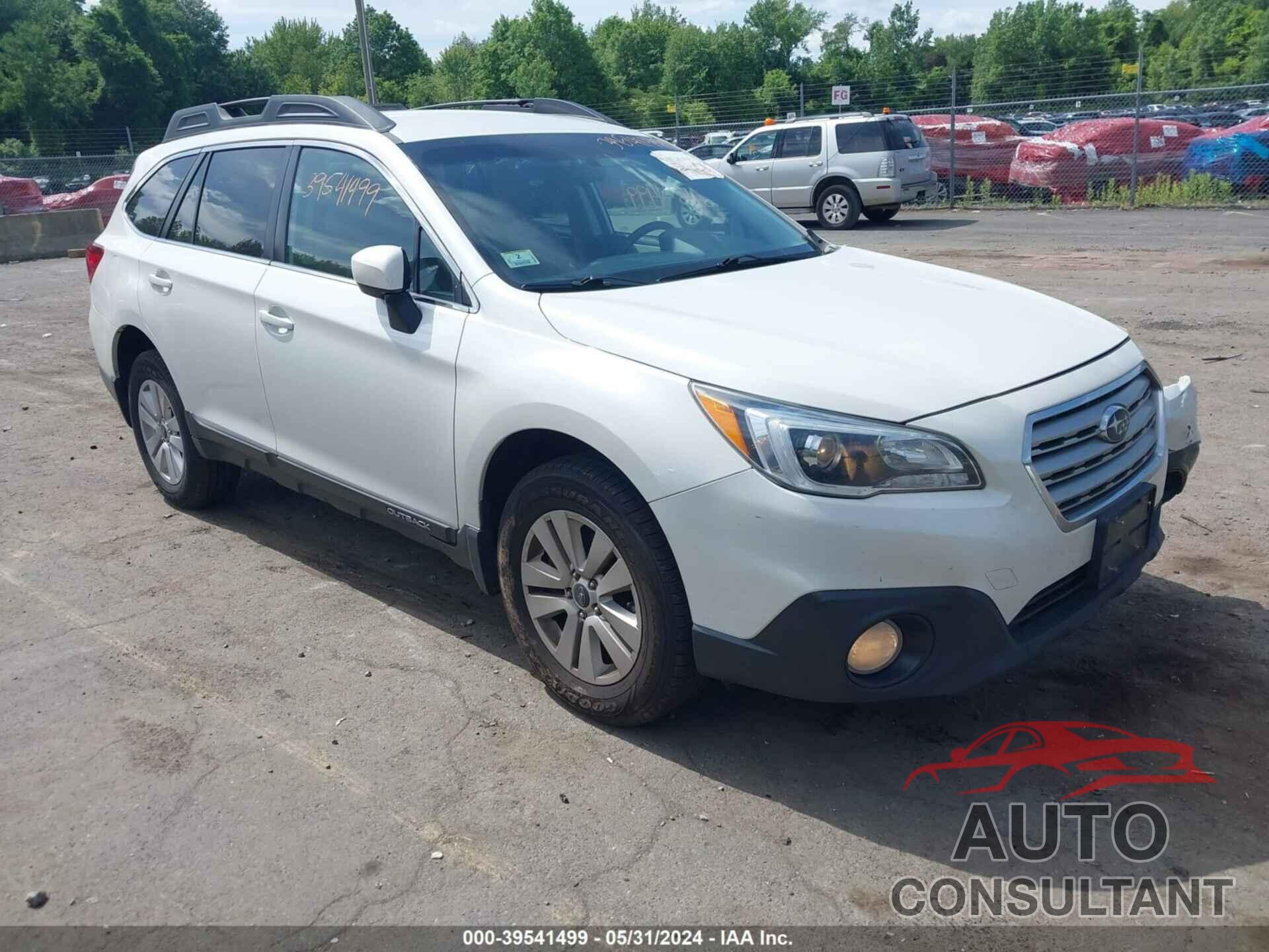 SUBARU OUTBACK 2017 - 4S4BSACCXH3399343