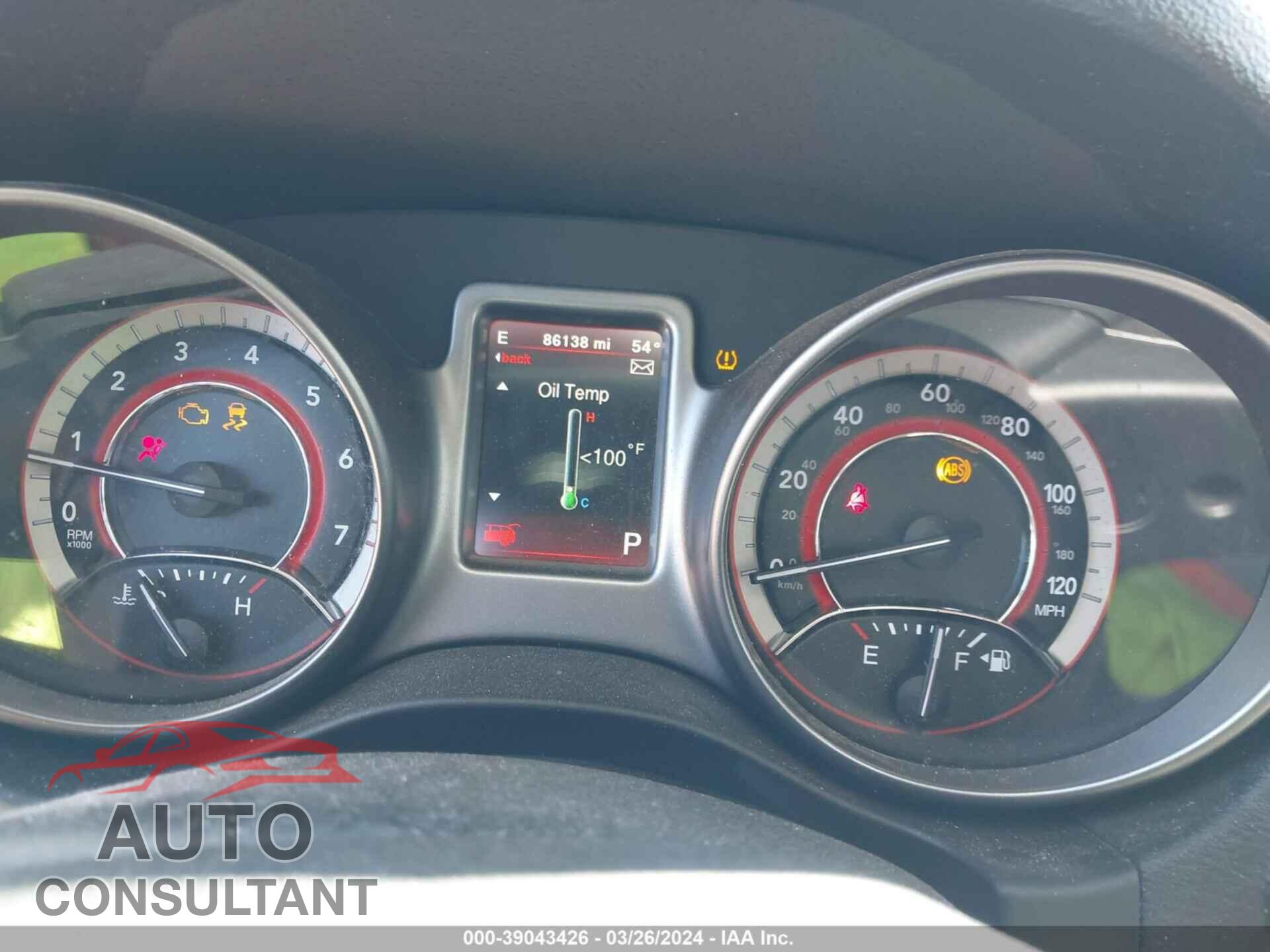 DODGE JOURNEY 2017 - 3C4PDCGGXHT536234