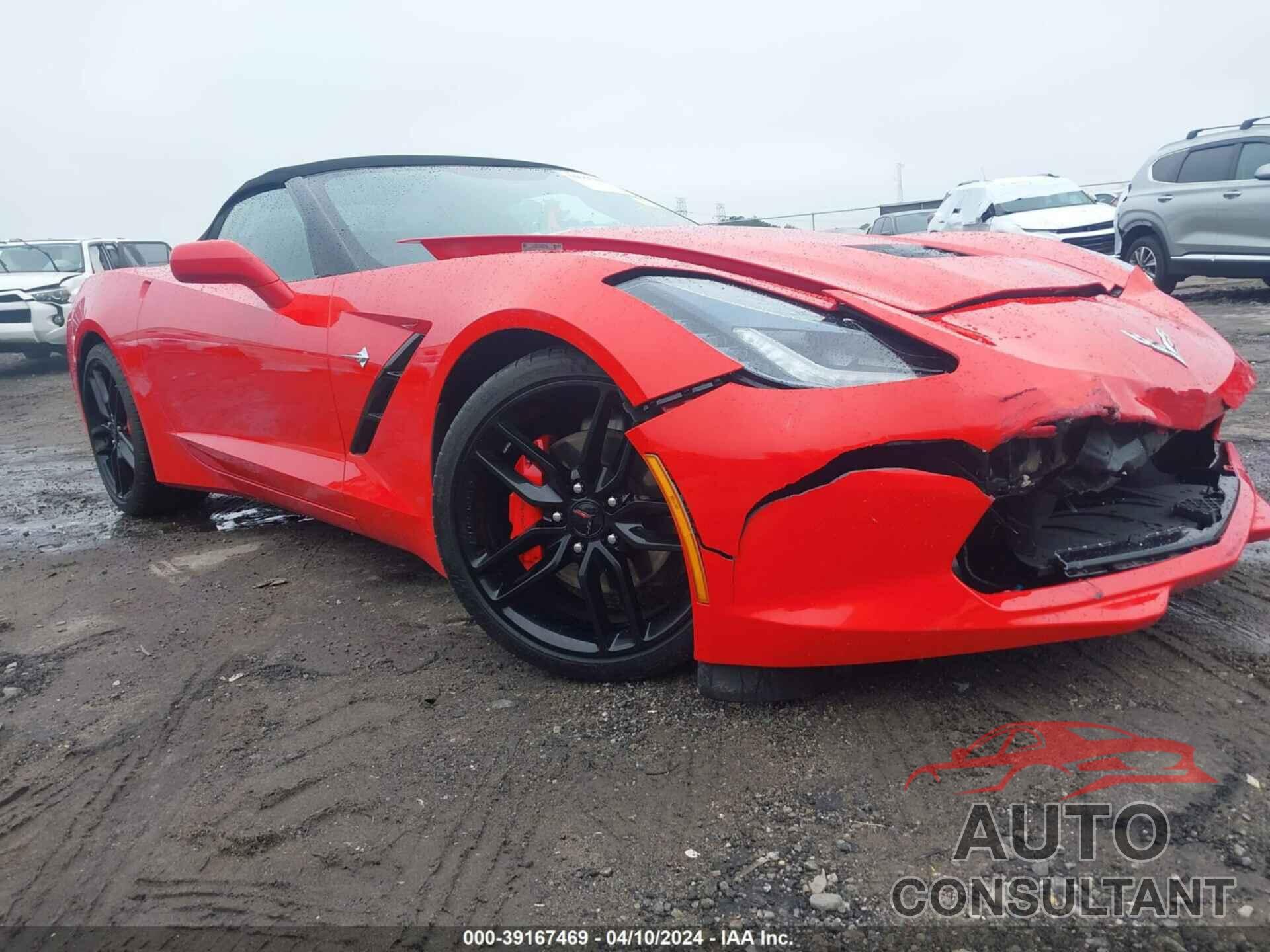 CHEVROLET CORVETTE 2019 - 1G1YB3D75K5121479