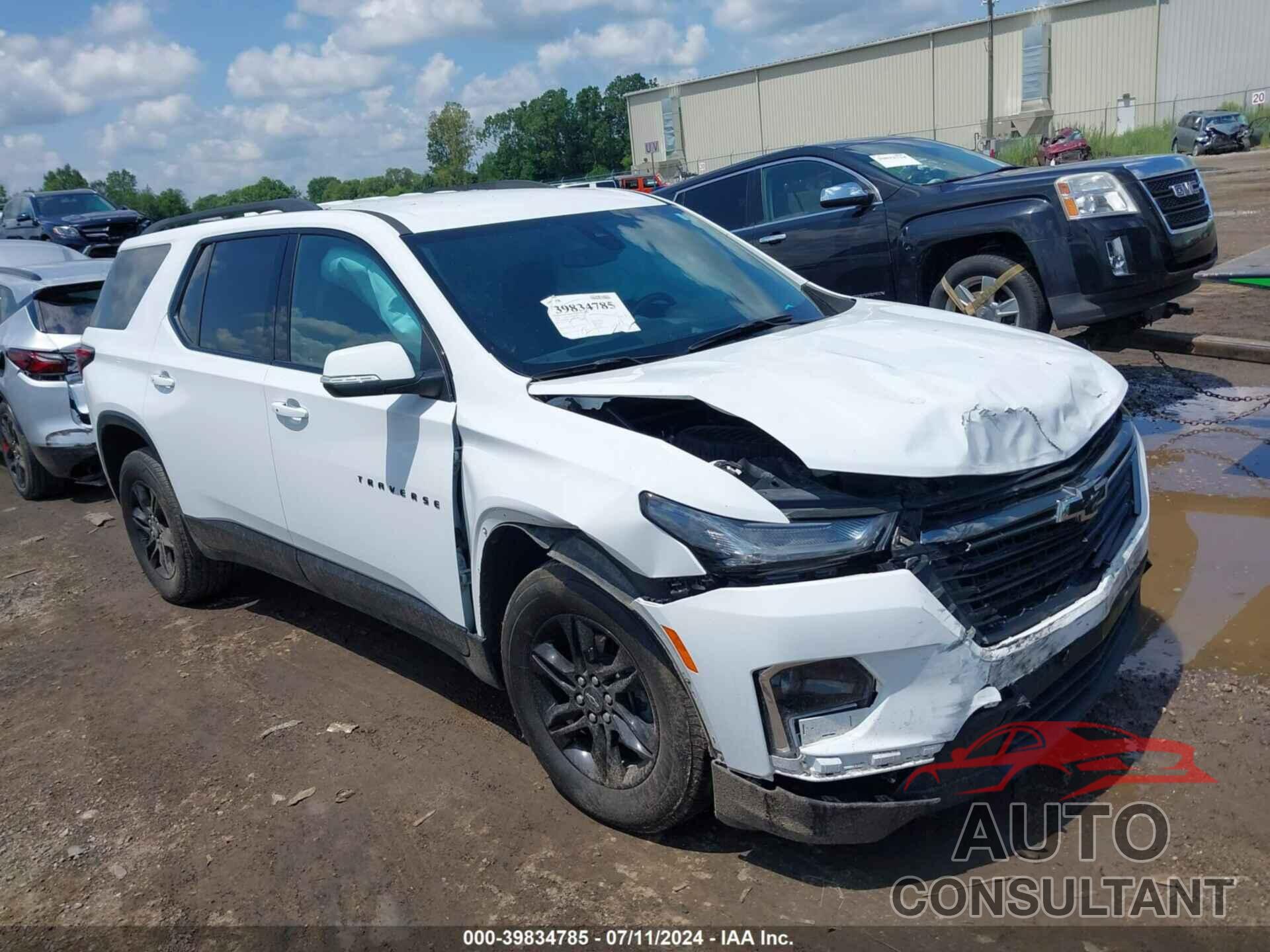 CHEVROLET TRAVERSE 2022 - 1GNEVGKW8NJ184792