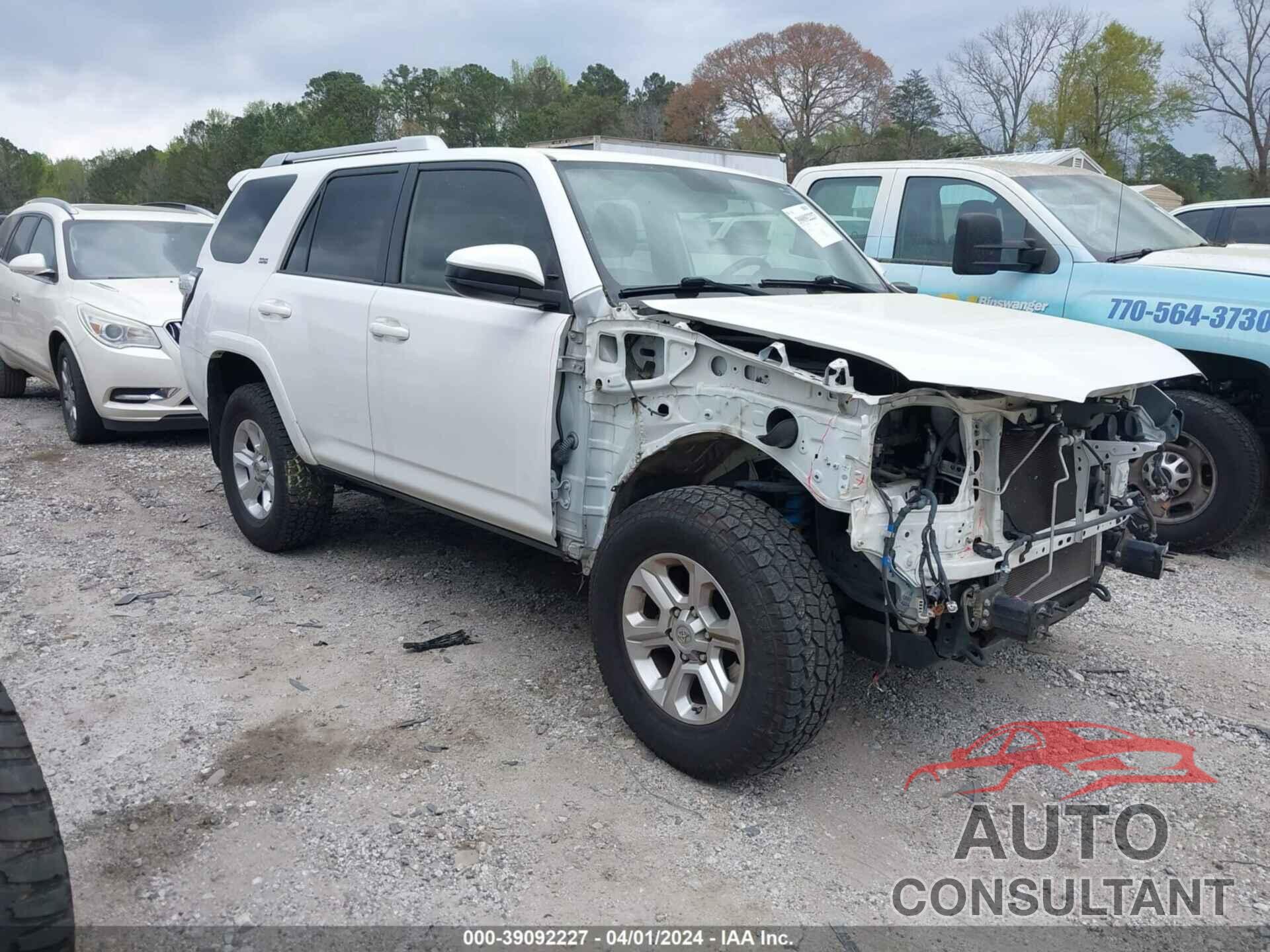 TOYOTA 4RUNNER 2016 - JTEZU5JRXG5113016