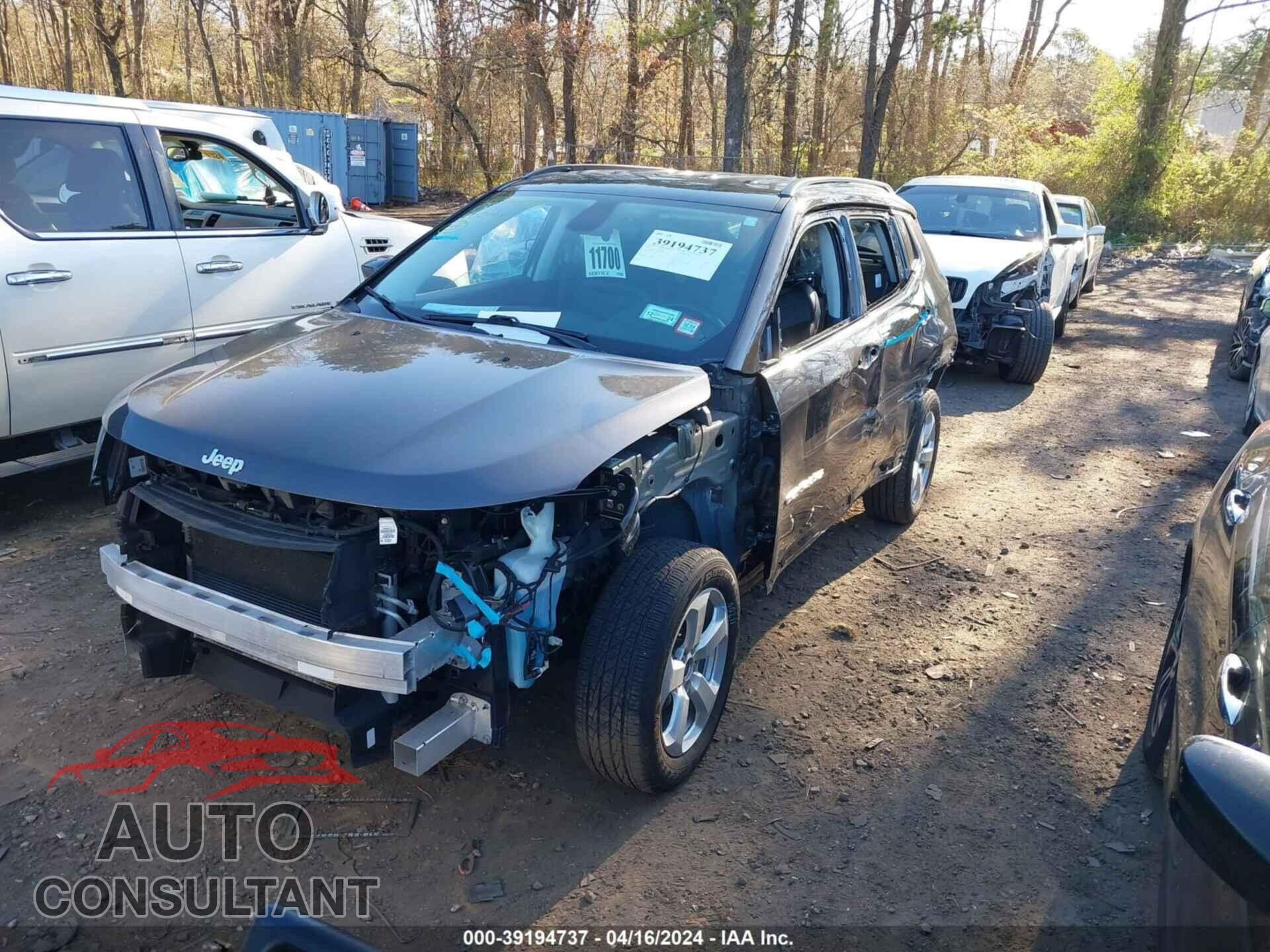 JEEP COMPASS 2020 - 3C4NJDBB7LT130177