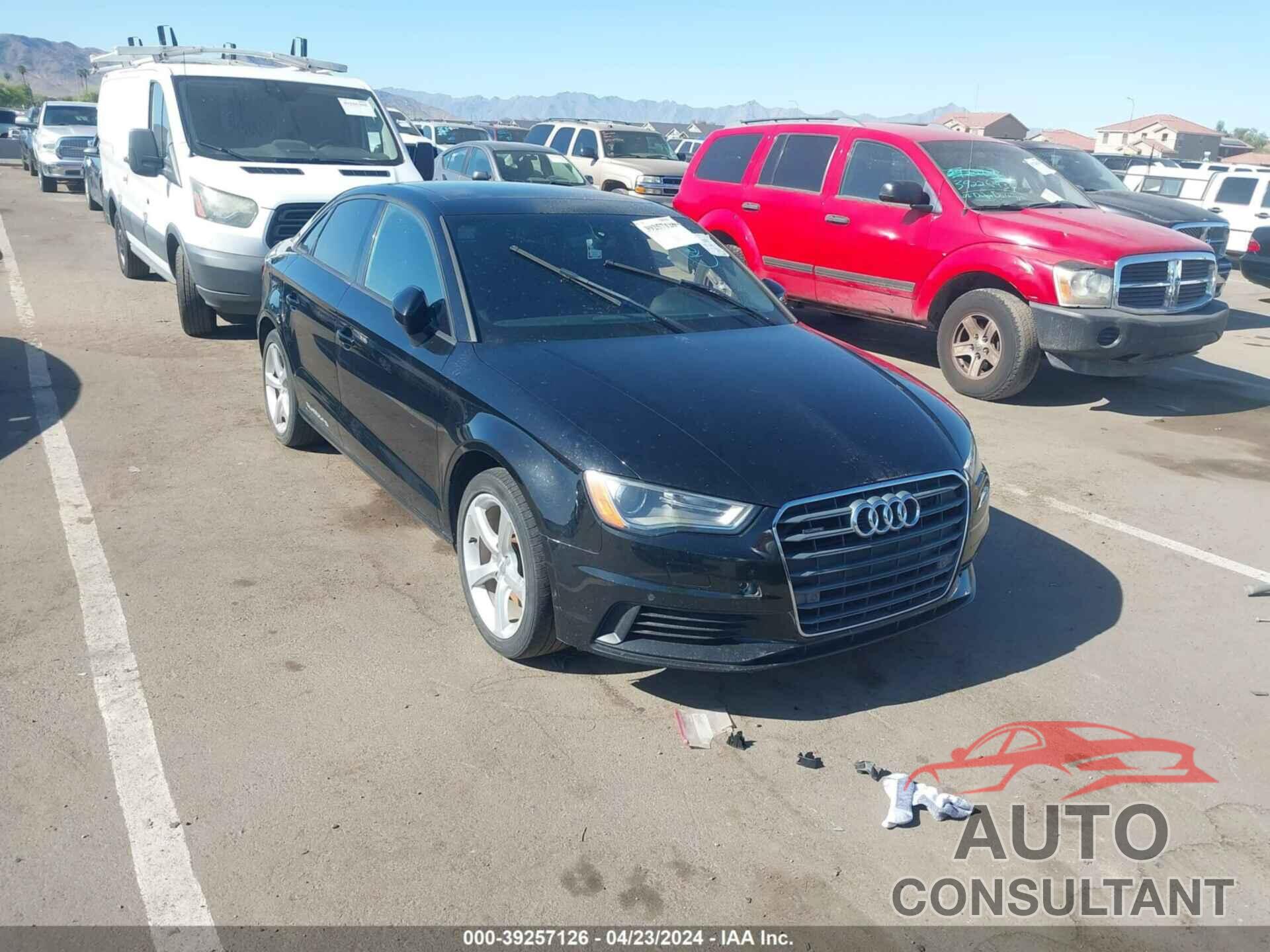 AUDI A3 2016 - WAUB8GFF9G1002420