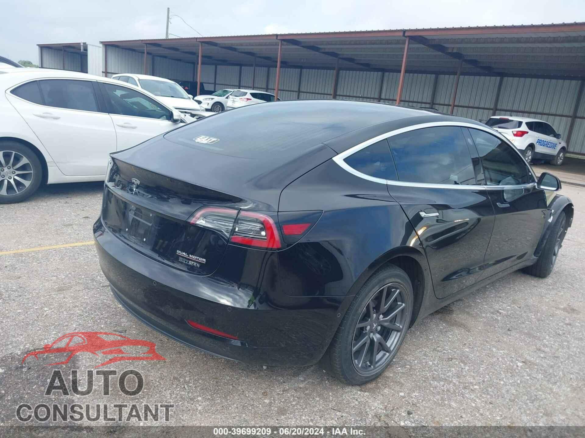 TESLA MODEL 3 2018 - 5YJ3E1EB4JF099309