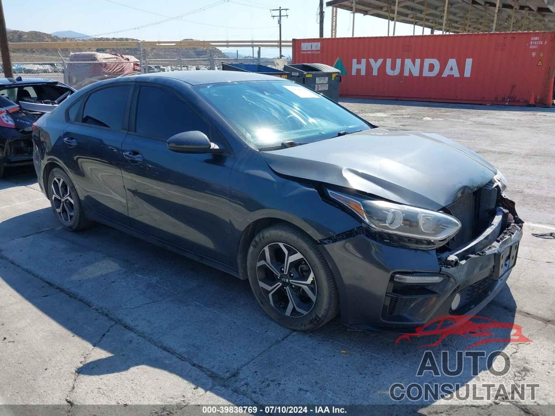 KIA FORTE 2019 - 3KPF24ADXKE116832