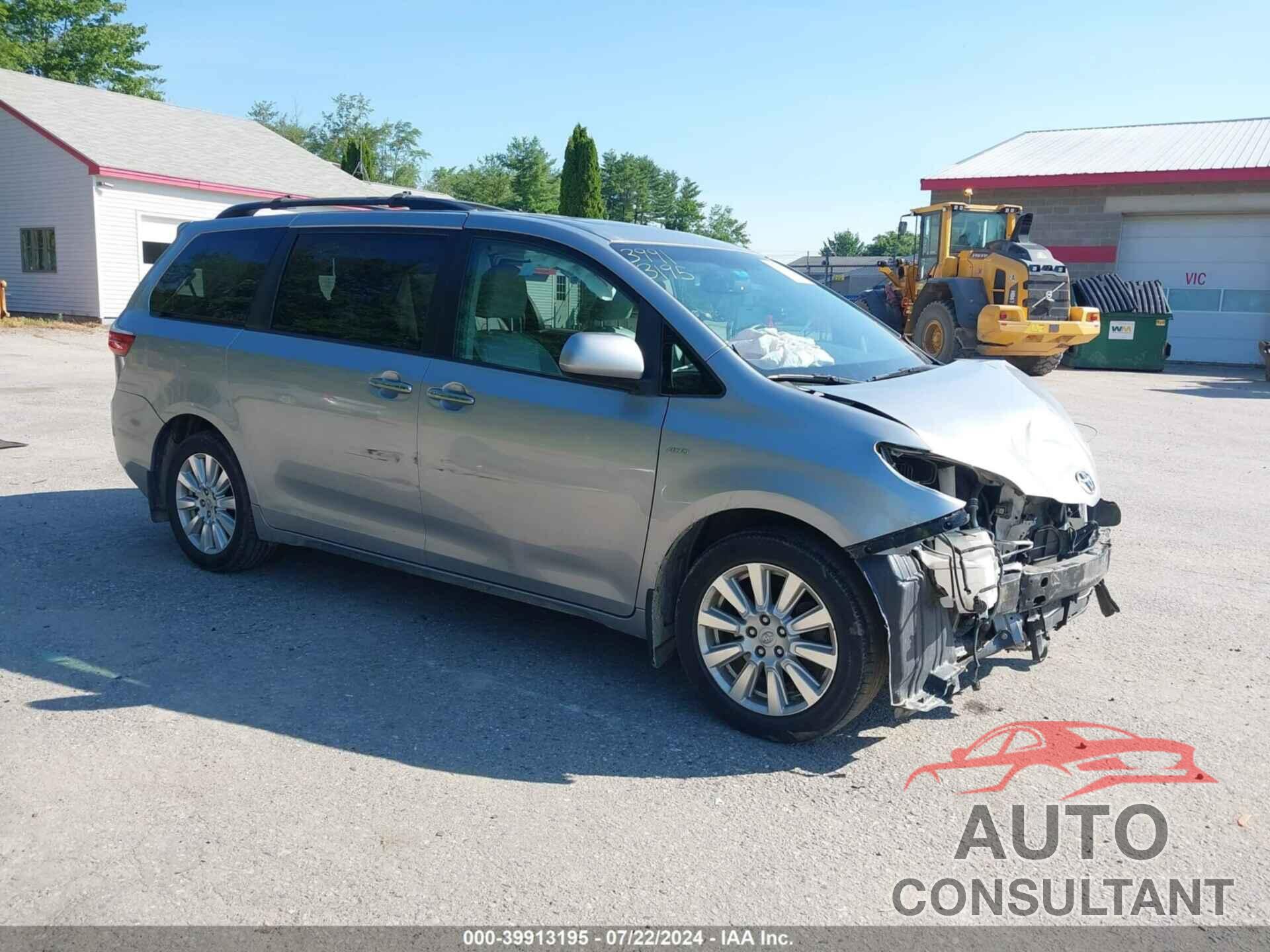 TOYOTA SIENNA 2017 - 5TDDZ3DC2HS159219