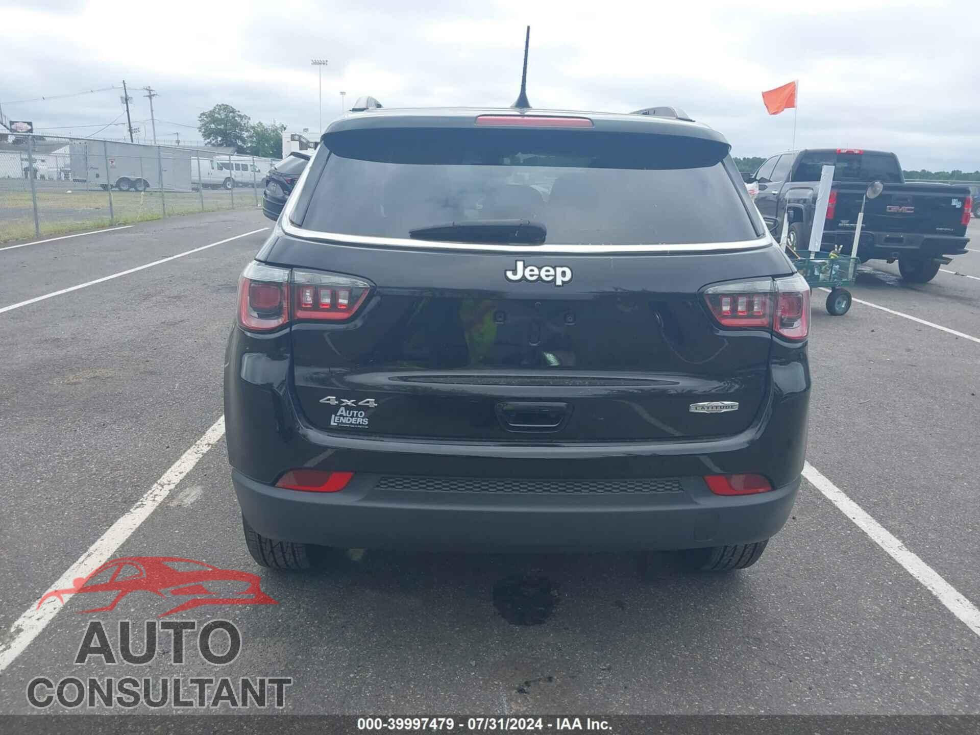 JEEP COMPASS 2020 - 3C4NJDBB5LT219620