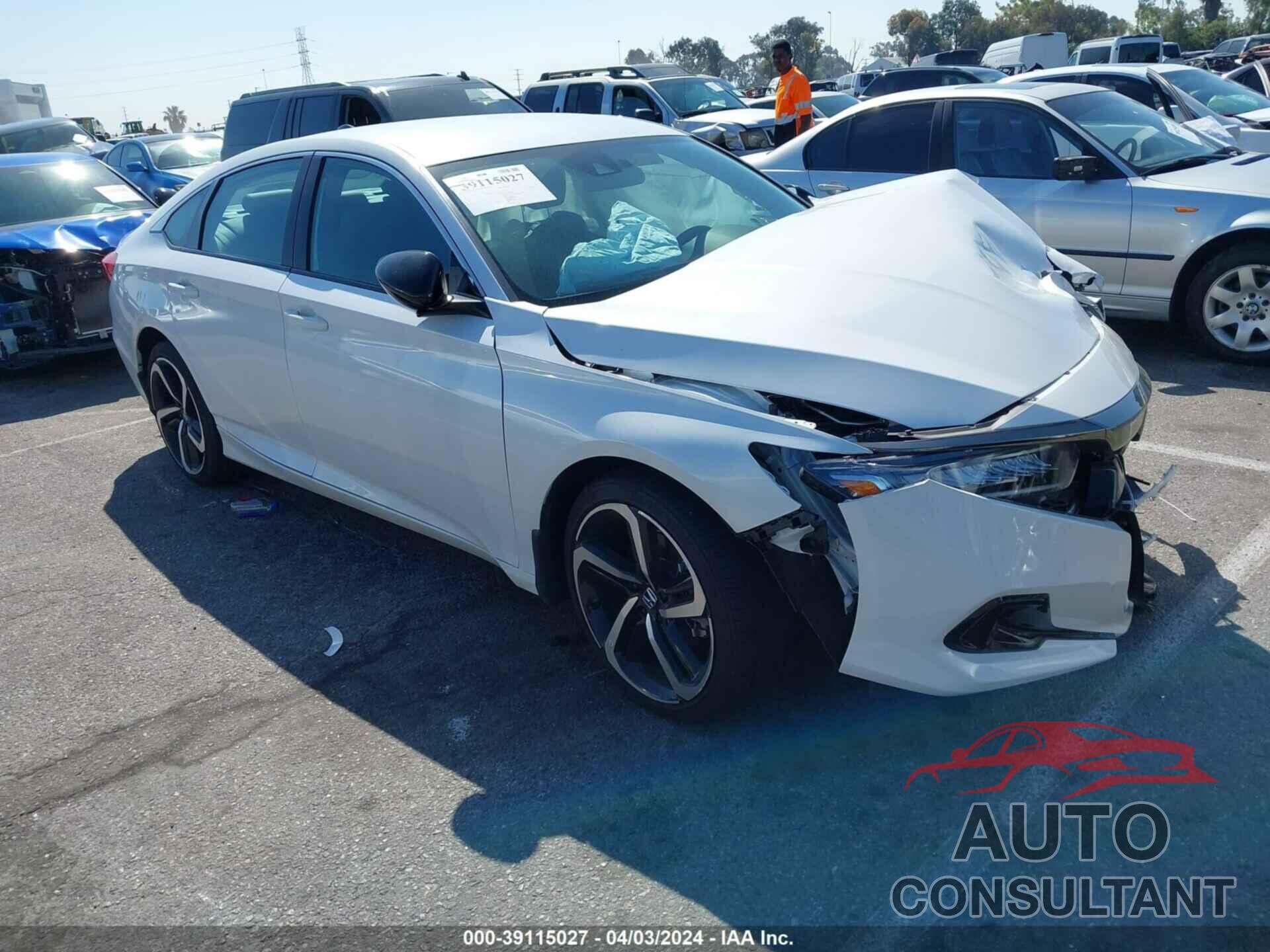 HONDA ACCORD 2022 - 1HGCV1F30NA078416