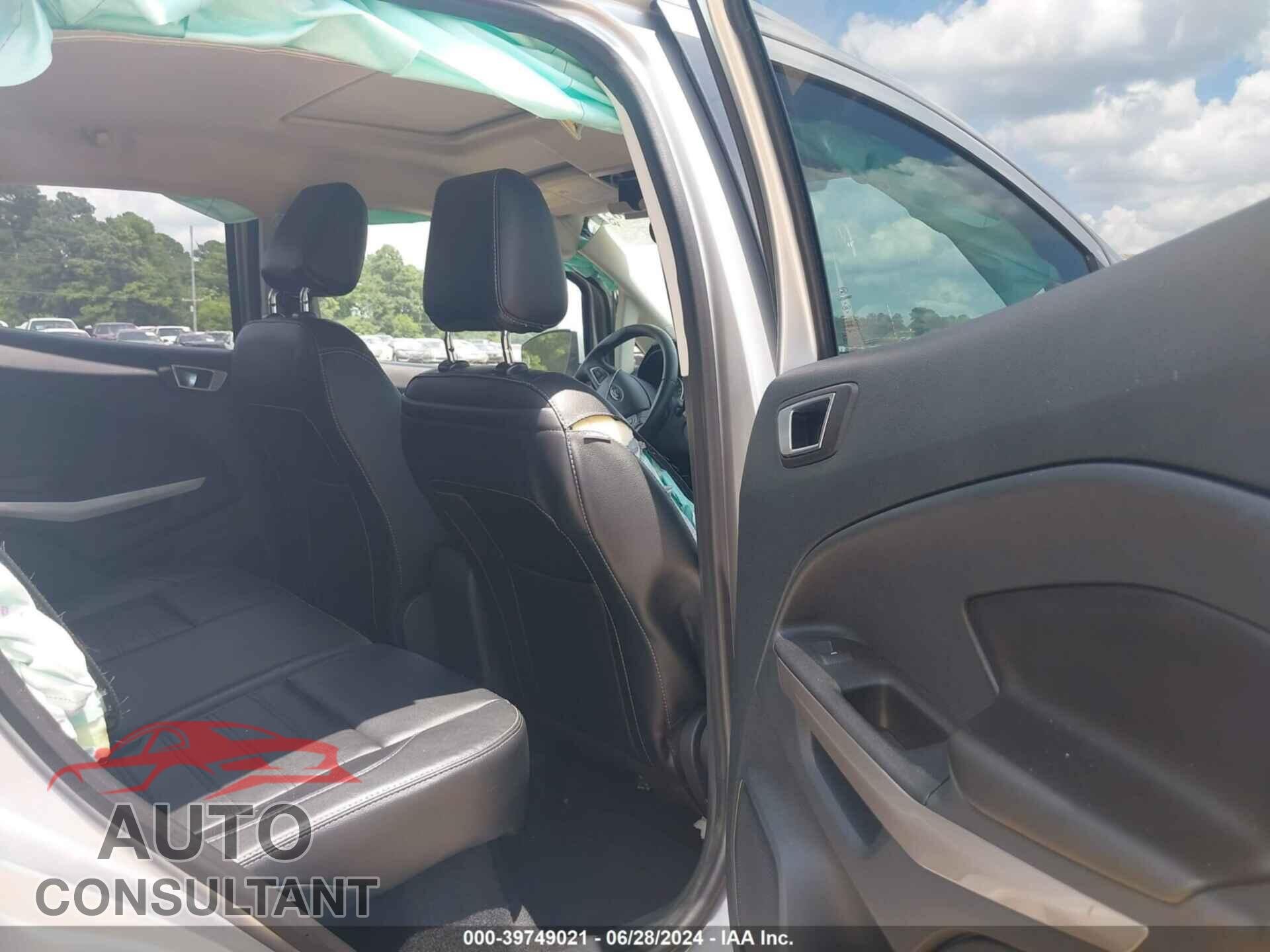 FORD ECOSPORT 2019 - MAJ6S3KL3KC277262