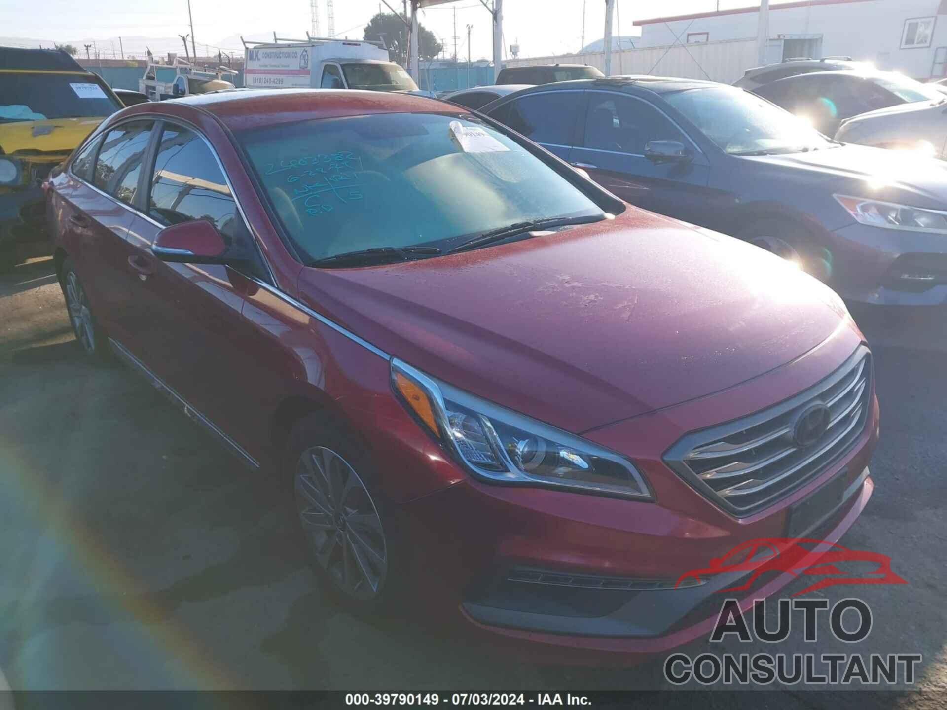 HYUNDAI SONATA 2016 - 5NPE34AF5GH388914