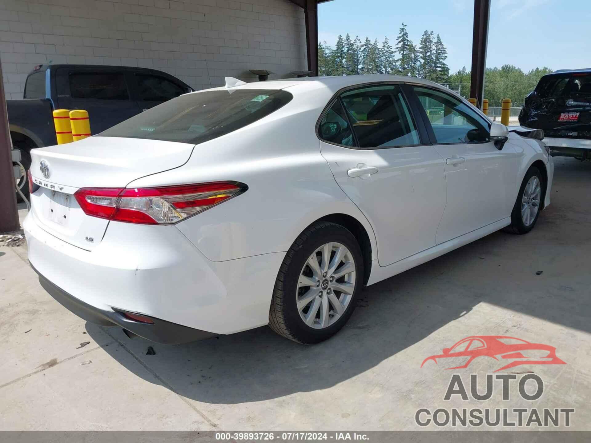 TOYOTA CAMRY 2019 - 4T1B11HK3KU169308
