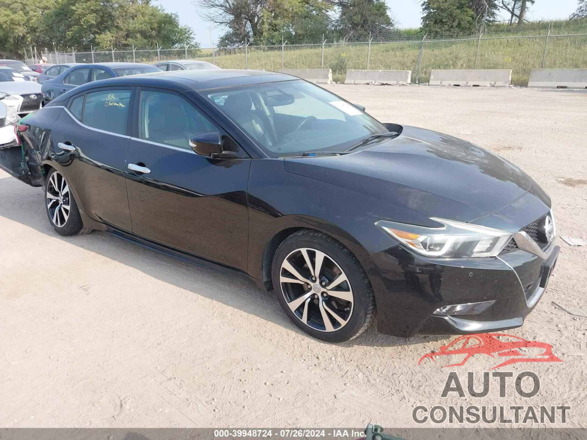 NISSAN MAXIMA 2018 - 1N4AA6AP1JC385803