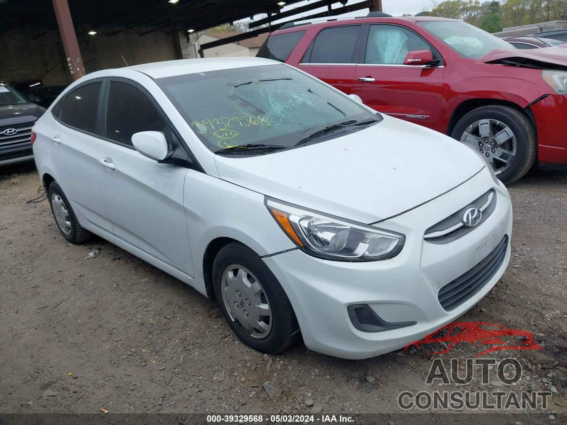 HYUNDAI ACCENT 2017 - KMHCT4AE9HU192749