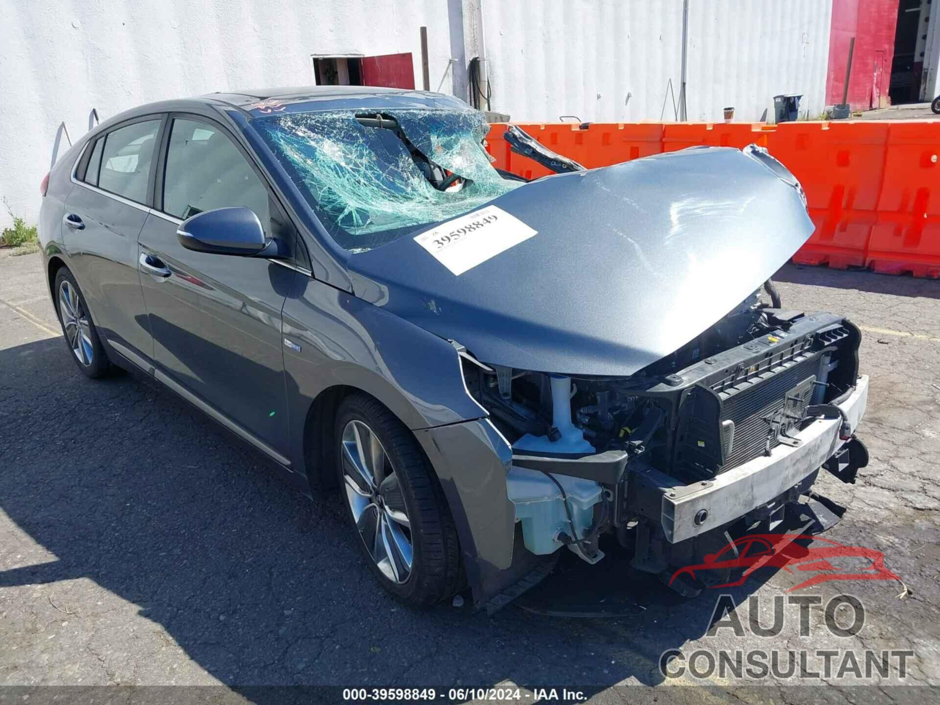 HYUNDAI IONIQ HYBRID 2019 - KMHC85LC8KU109354