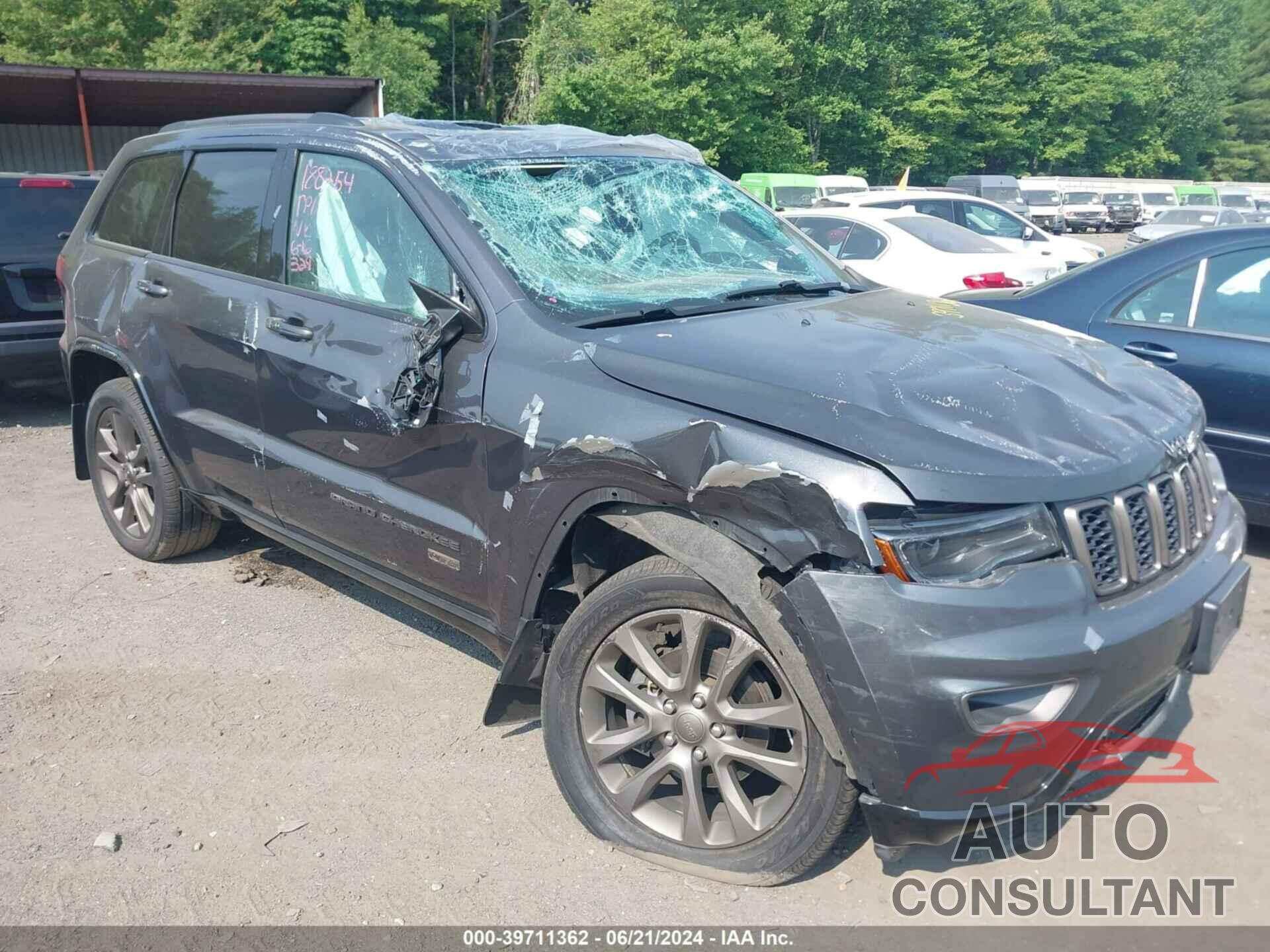 JEEP GRAND CHEROKEE 2016 - 1C4RJFBG3GC435492