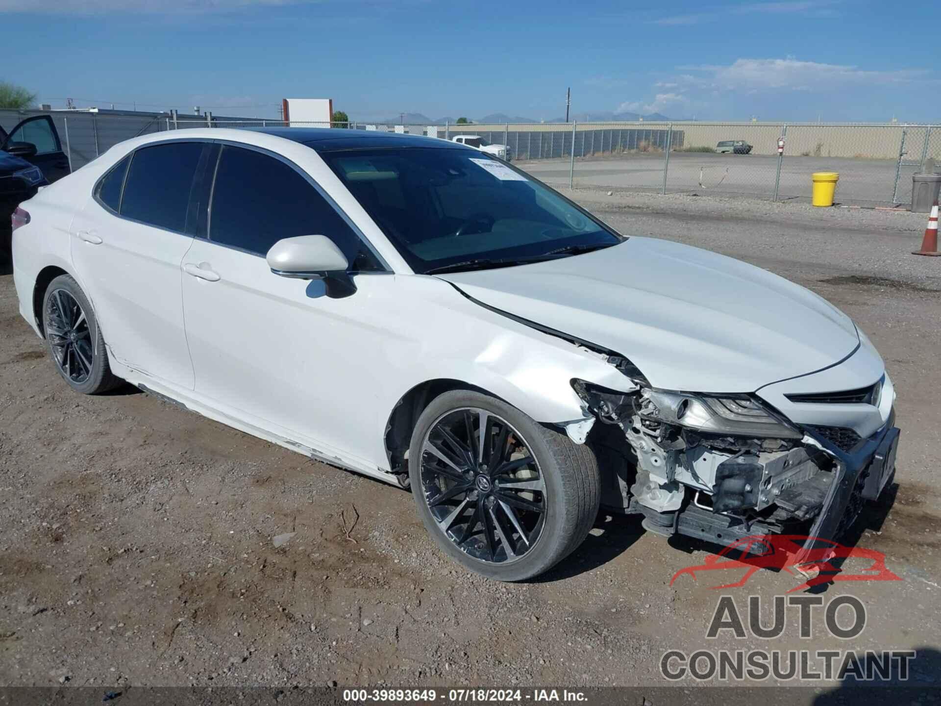 TOYOTA CAMRY 2019 - 4T1B61HK7KU688279