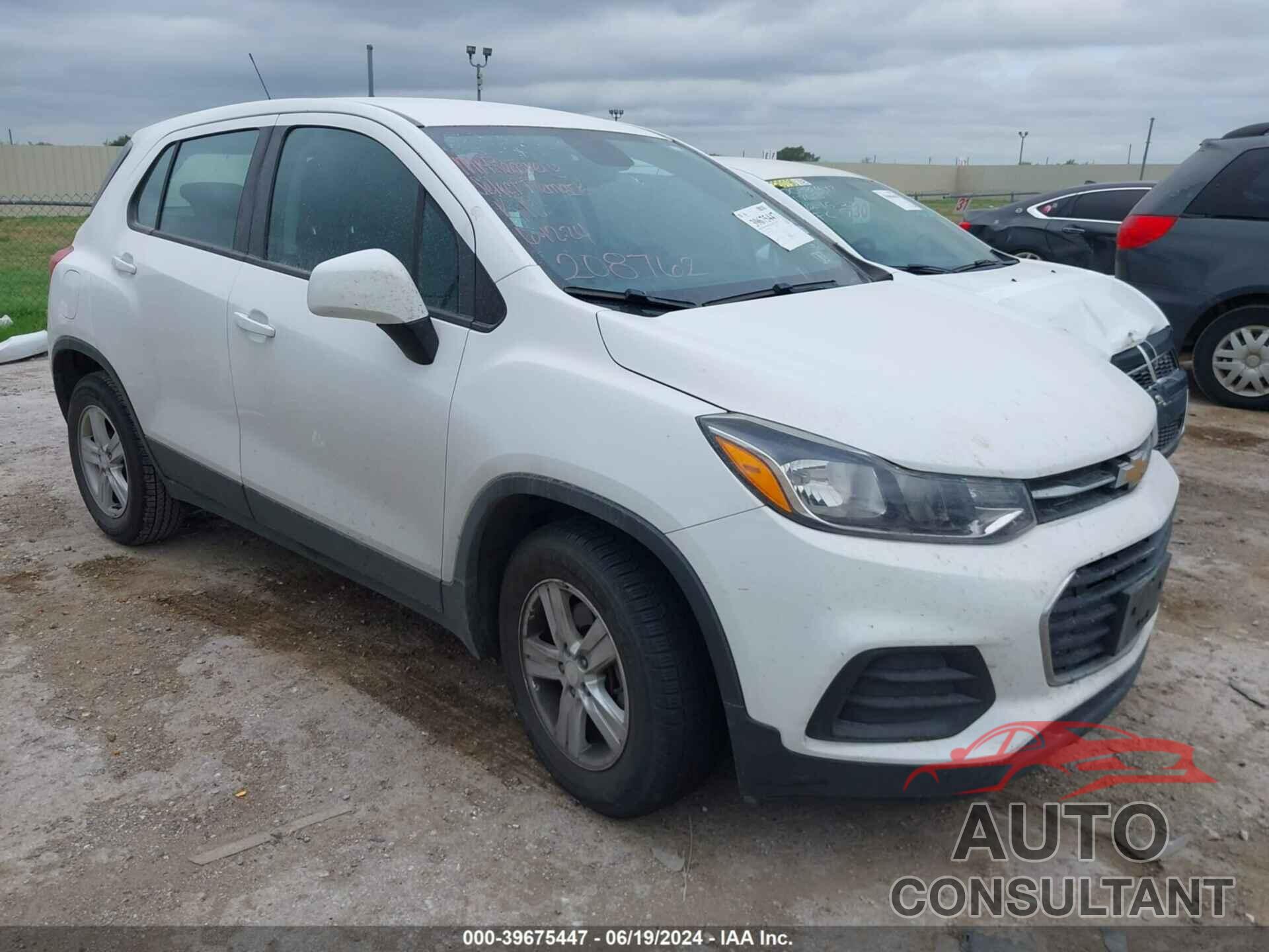 CHEVROLET TRAX 2019 - 3GNCJKSB1KL208762