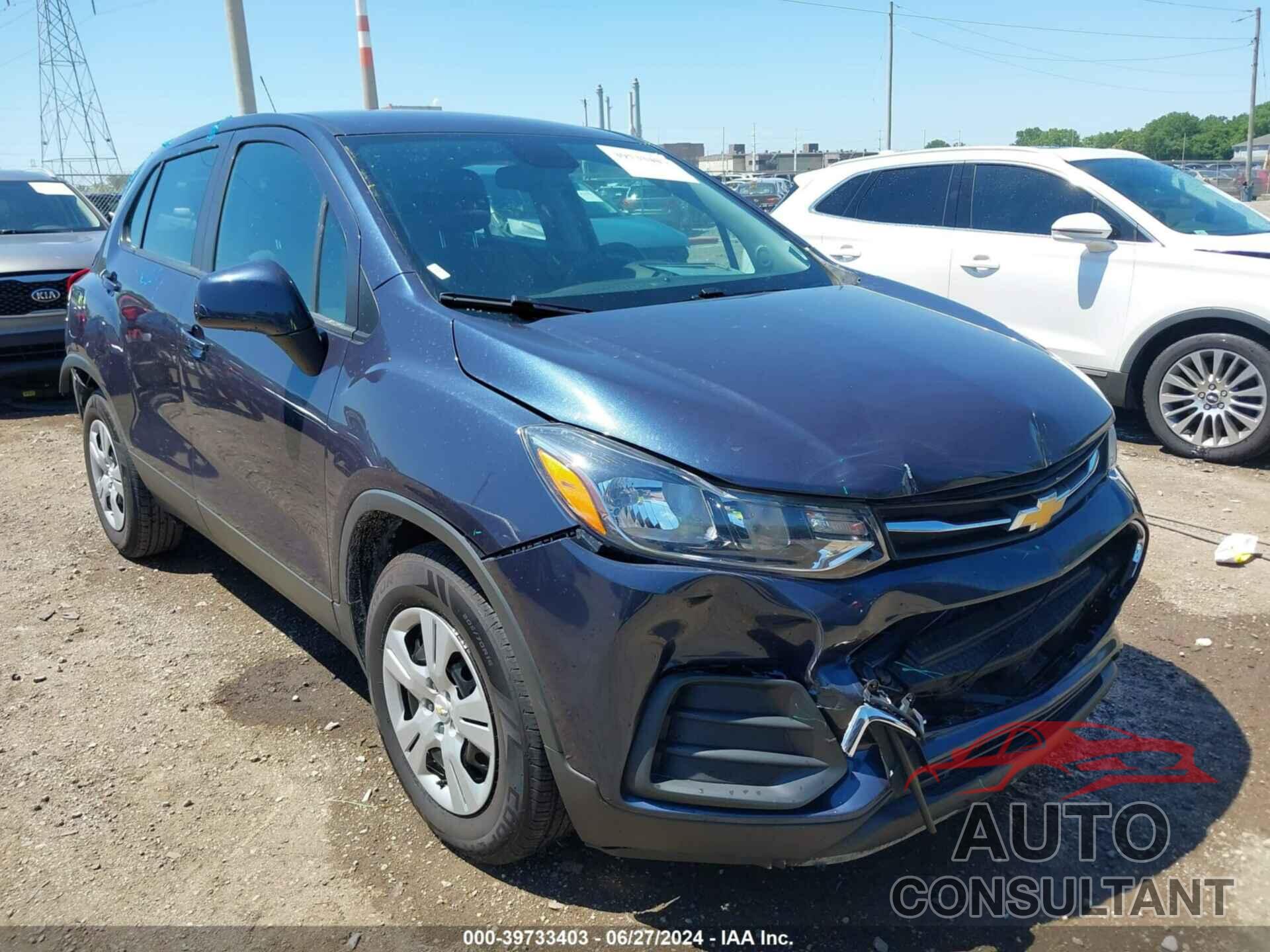 CHEVROLET TRAX 2018 - 3GNCJKSB6JL377500