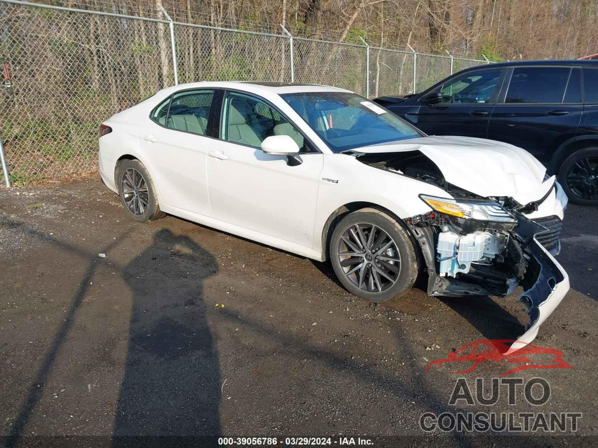 TOYOTA CAMRY 2021 - 4T1F31AK9MU560150