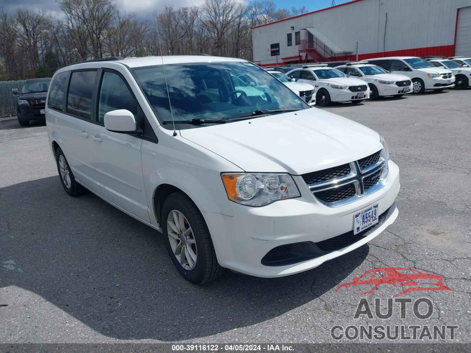 DODGE GRAND CARAVAN 2016 - 2C4RDGCG4GR130411