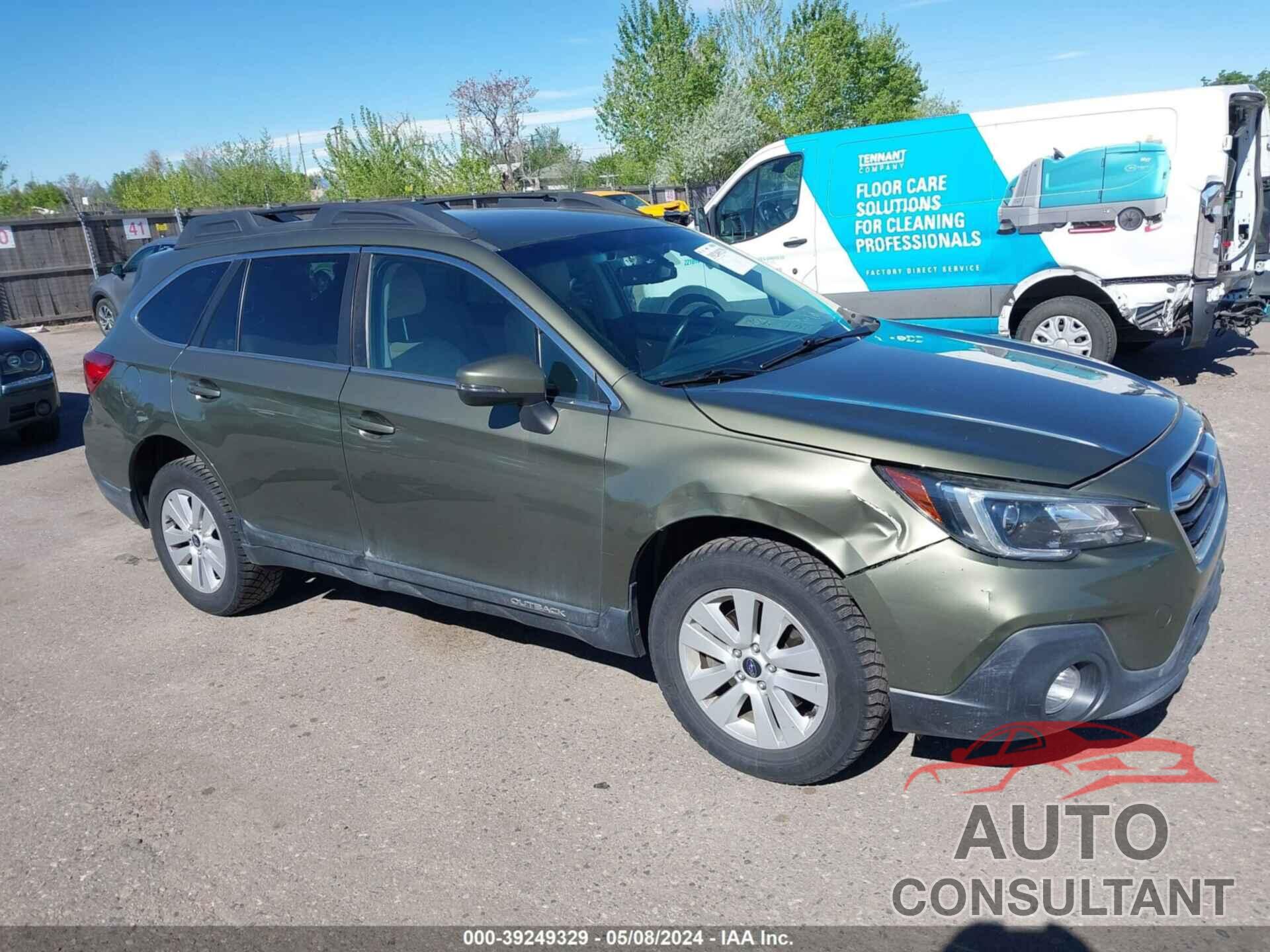 SUBARU OUTBACK 2018 - 4S4BSAFCXJ3296604