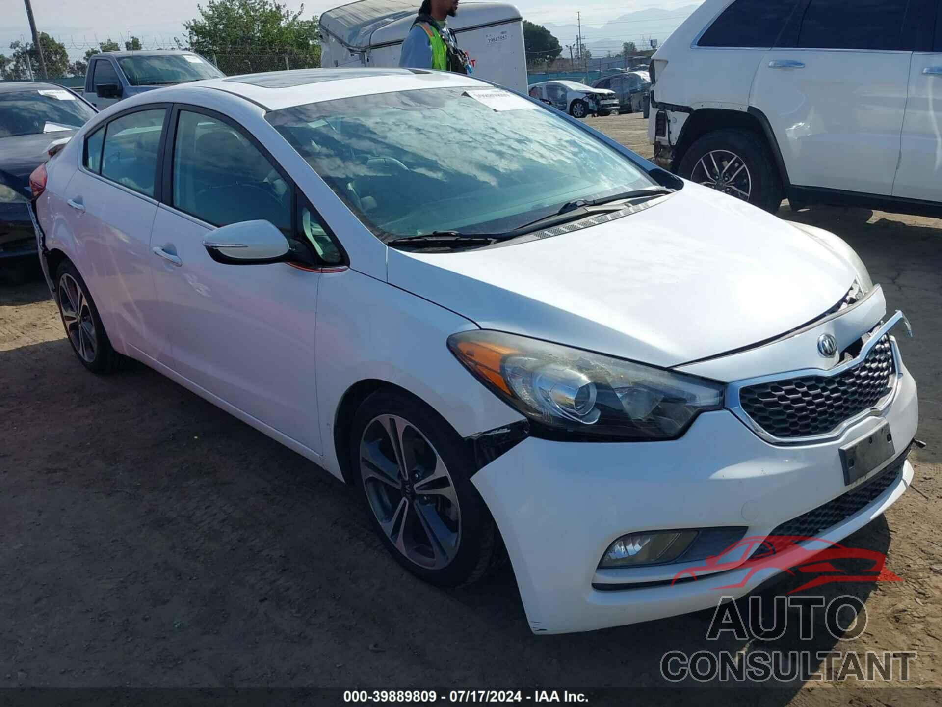 KIA FORTE 2015 - KNAFZ4A88F5283283