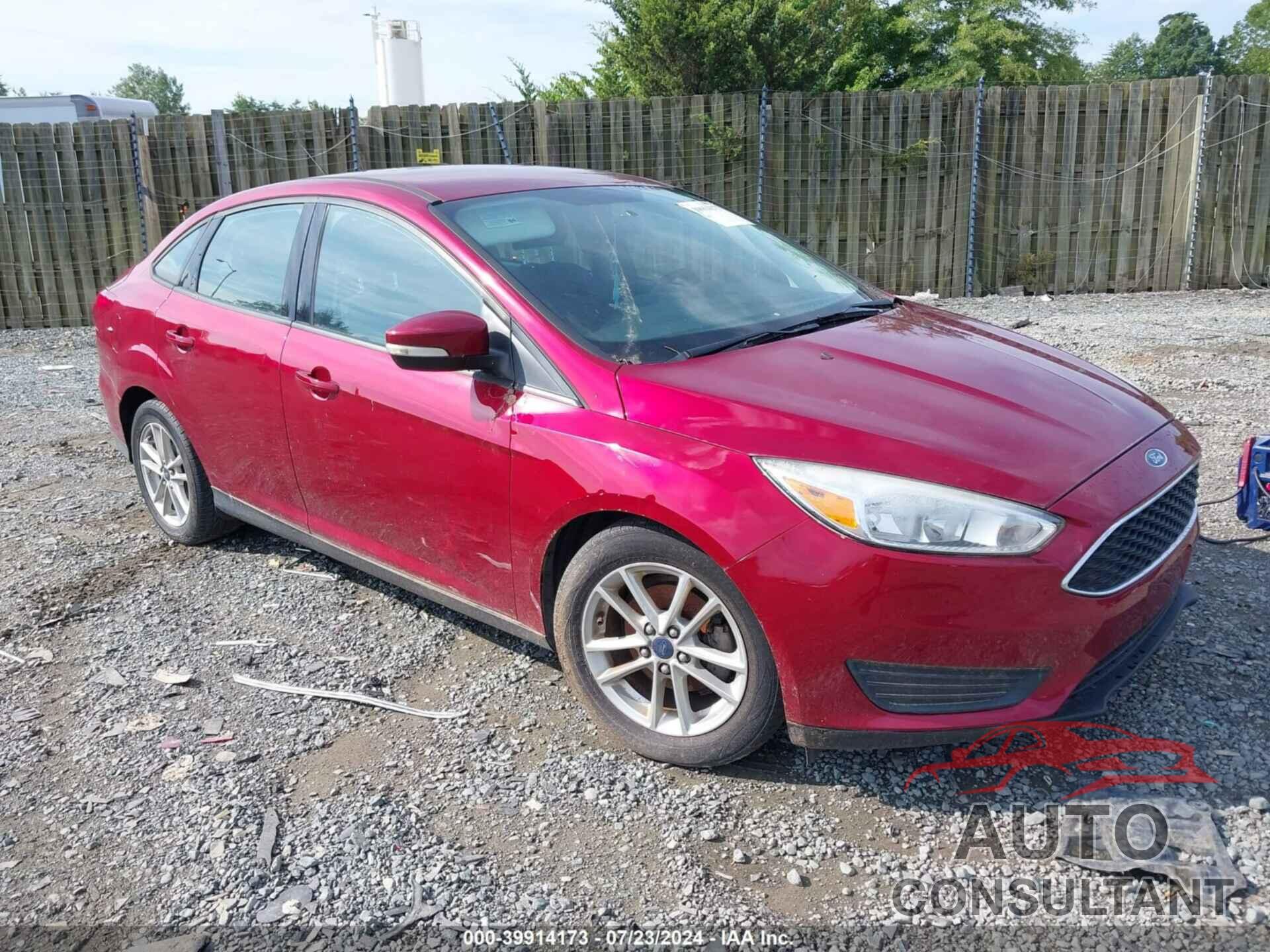 FORD FOCUS 2016 - 1FADP3F28GL242492